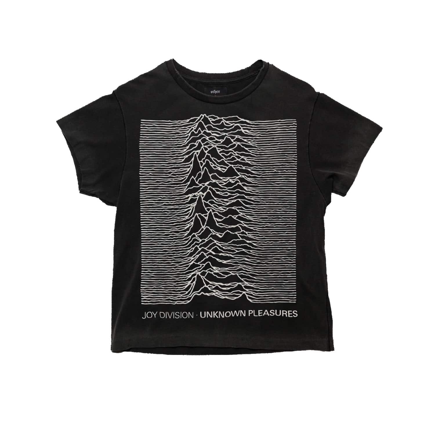 Joy Division - Unknown Pleasures Vintage Band T-Shirt - Worn Black