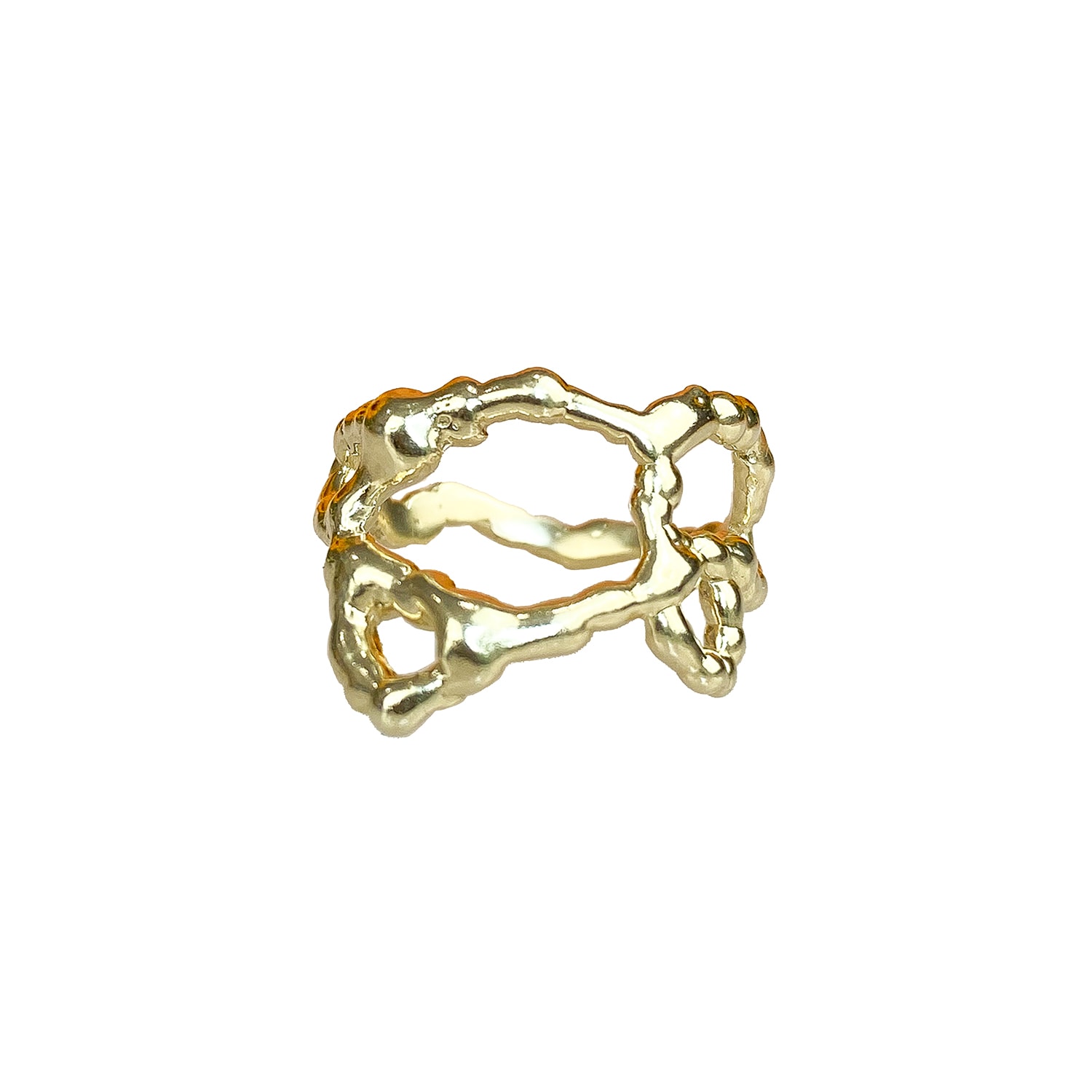 Women’s Cluster Ring N. One In Gold Karen Kriegel