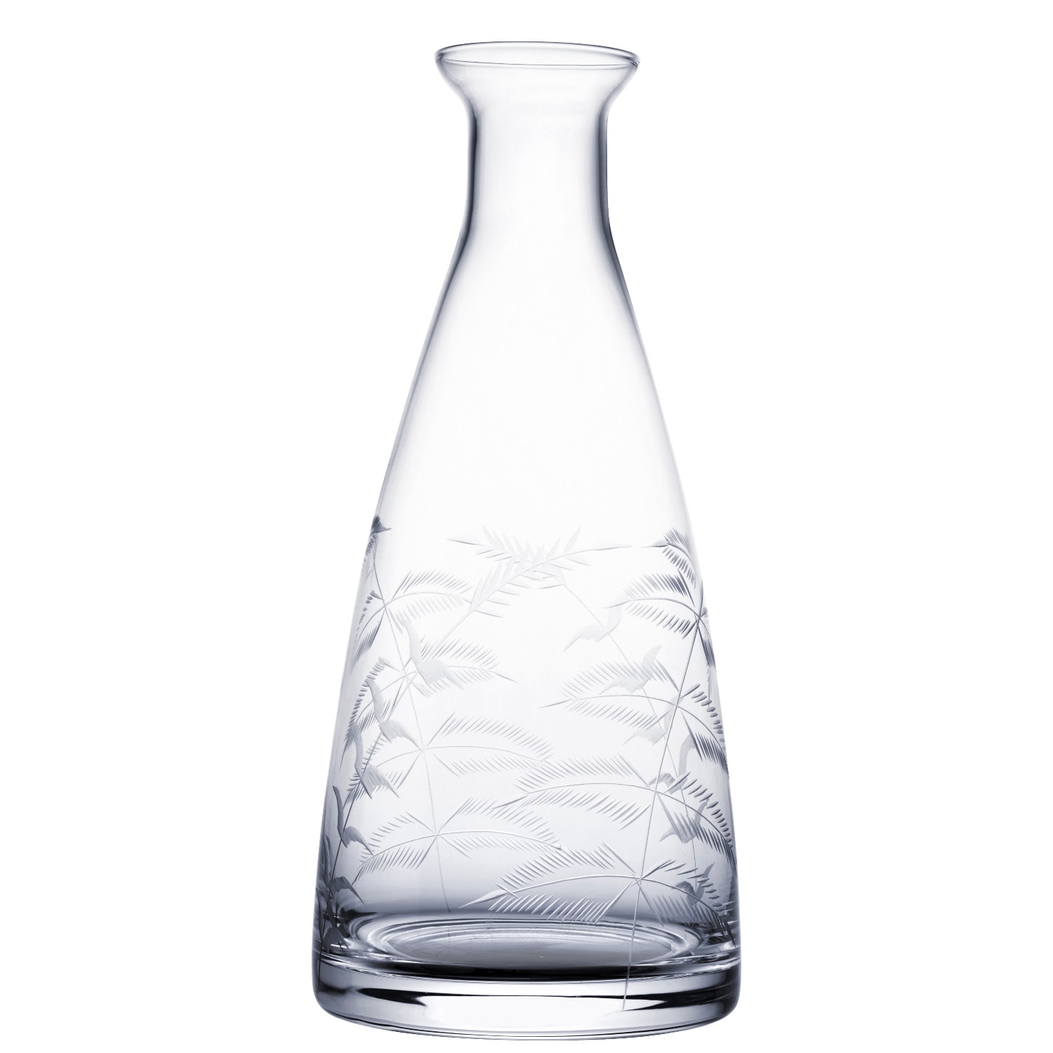 A Table Carafe With Fern Design The Vintage List