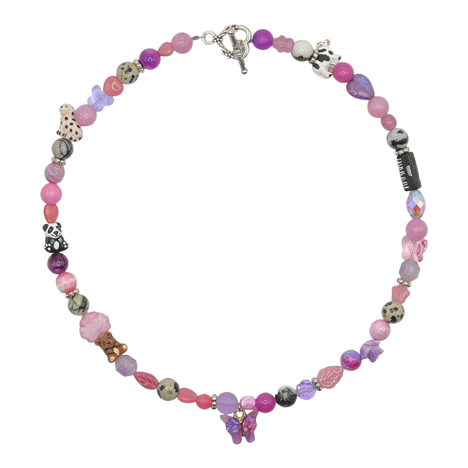 Women’s Pink / Purple Crush Necklace Cloud Haven