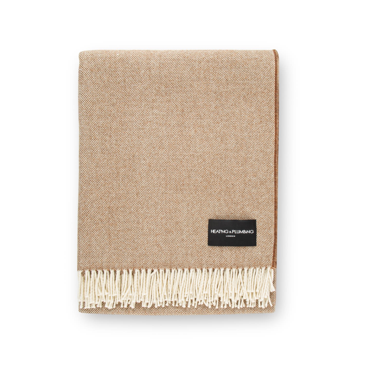 Heating & Plumbing London Daydreams - Merino Lambswool Throw - Brown In Brown