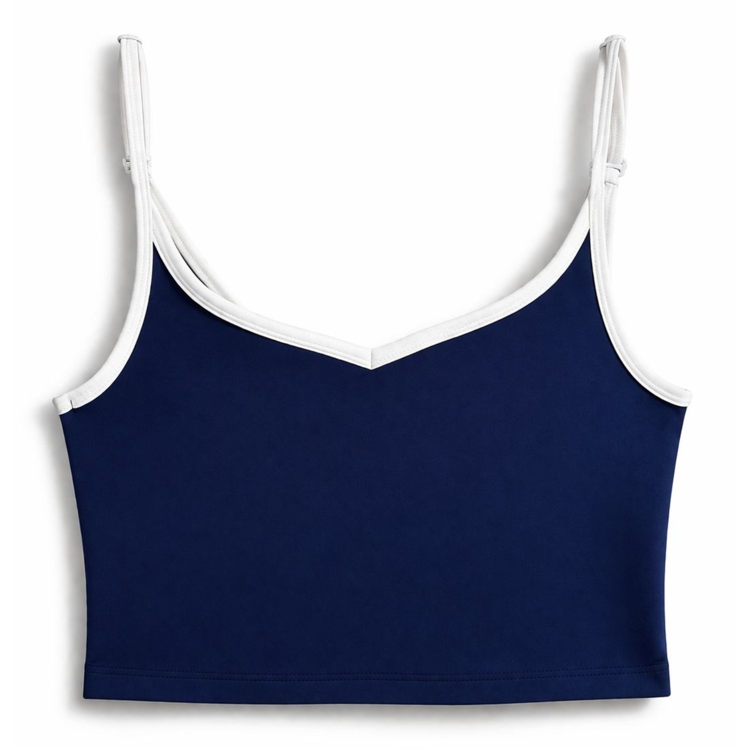Women's Blue Grace Long Bra - Sweet Navy | Extra Small | Yorstruly