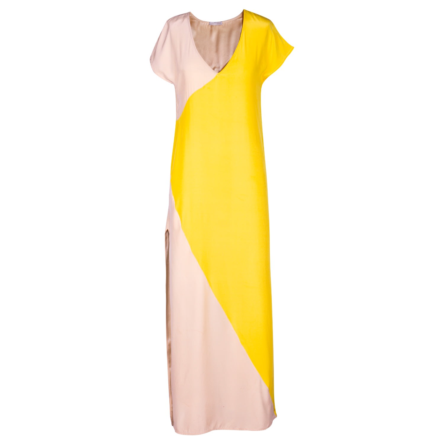 Women’s Yellow / Orange Zahara Maxi Dress - Yellow & Orange Small Carlton Jones