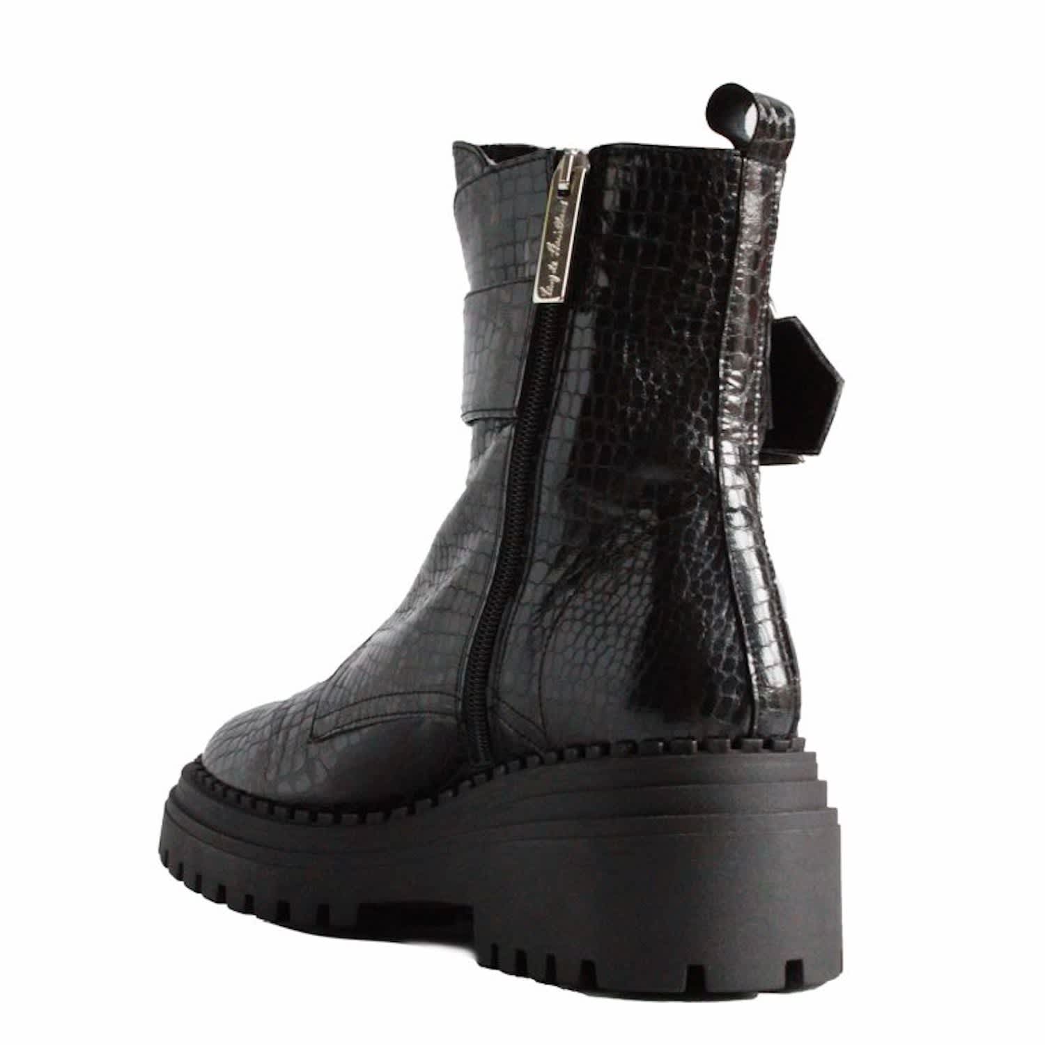 Festival store boots black