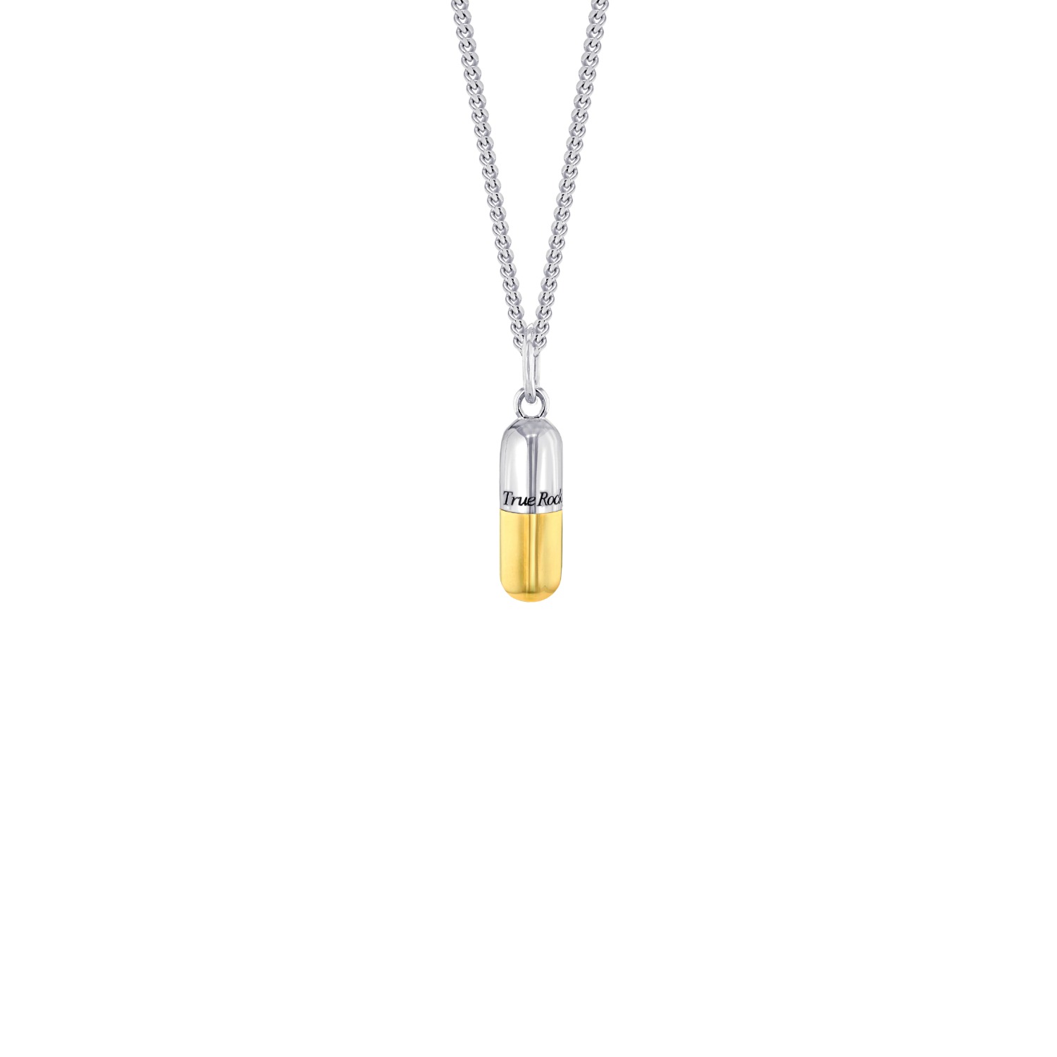 True Rocks Women's Sterling Silver & 18kt Gold Plated 2 Tone Mini Pill In Multi