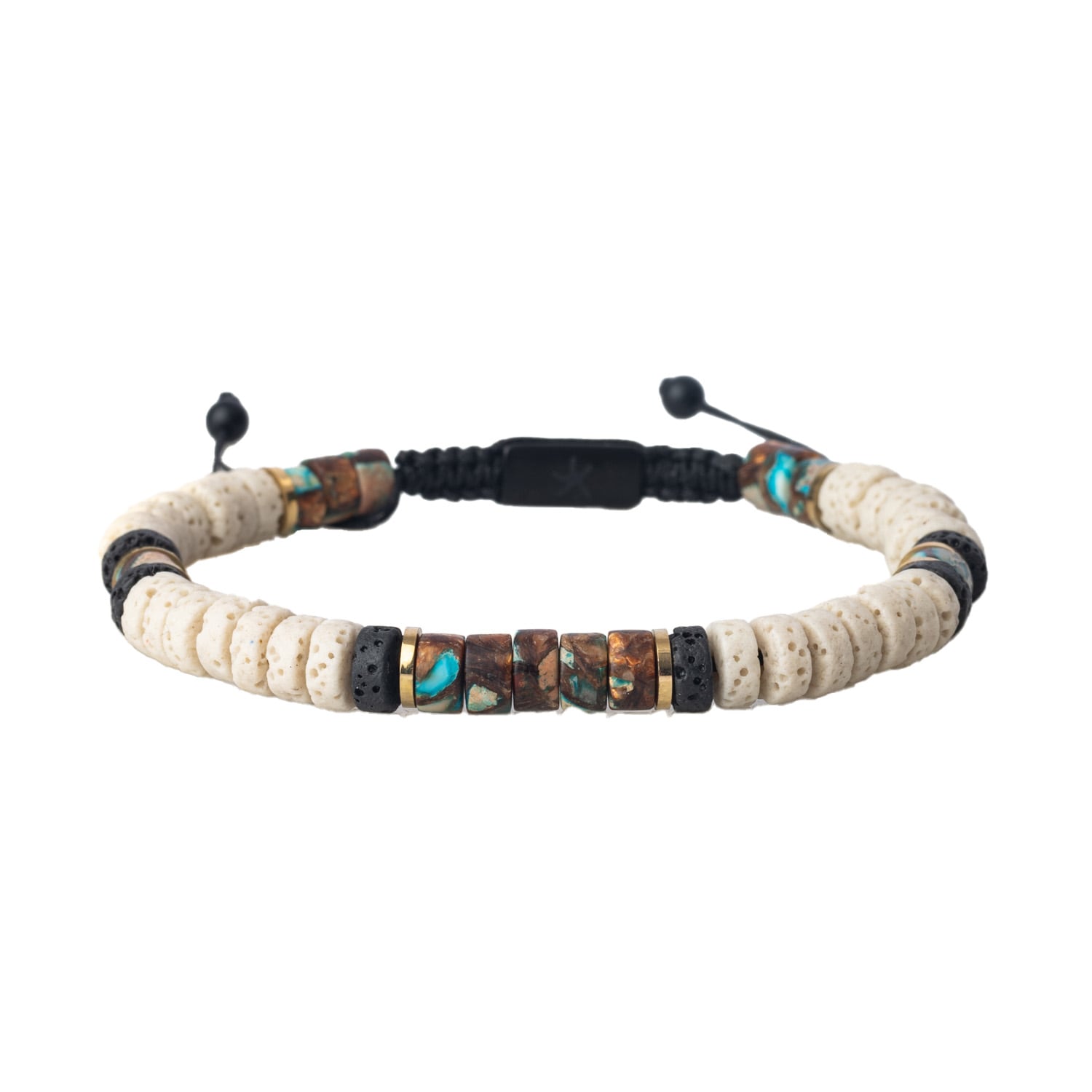 Starfish Project Vanguard Lava Bead Men's Bracelet
