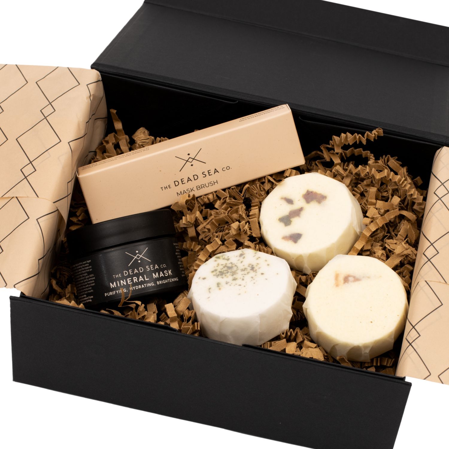 The Dead Sea Co. Black Hammam Ritual Spa Set In Black