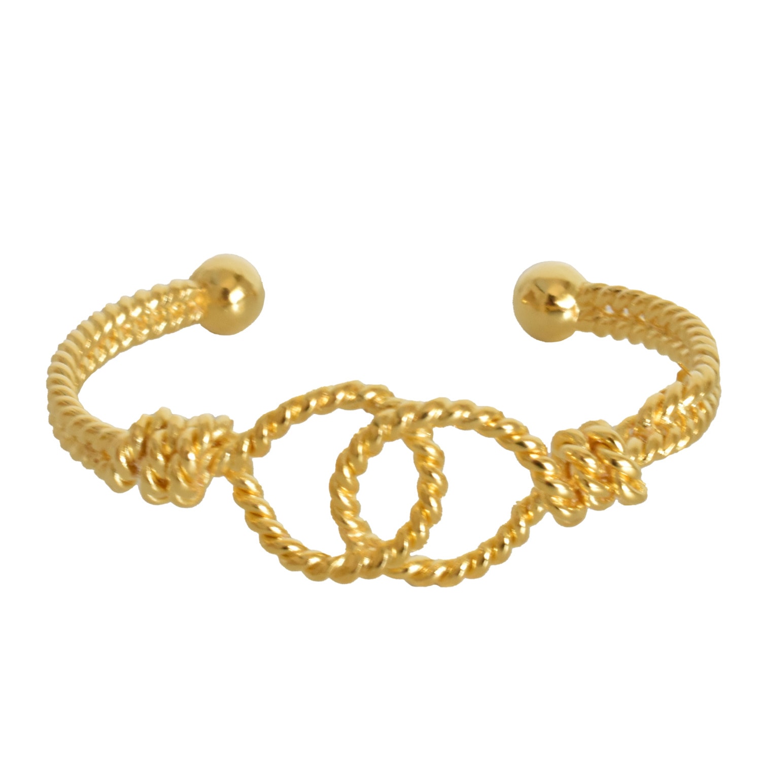 Shop Em Basics Women's Gold Carol Bracelet