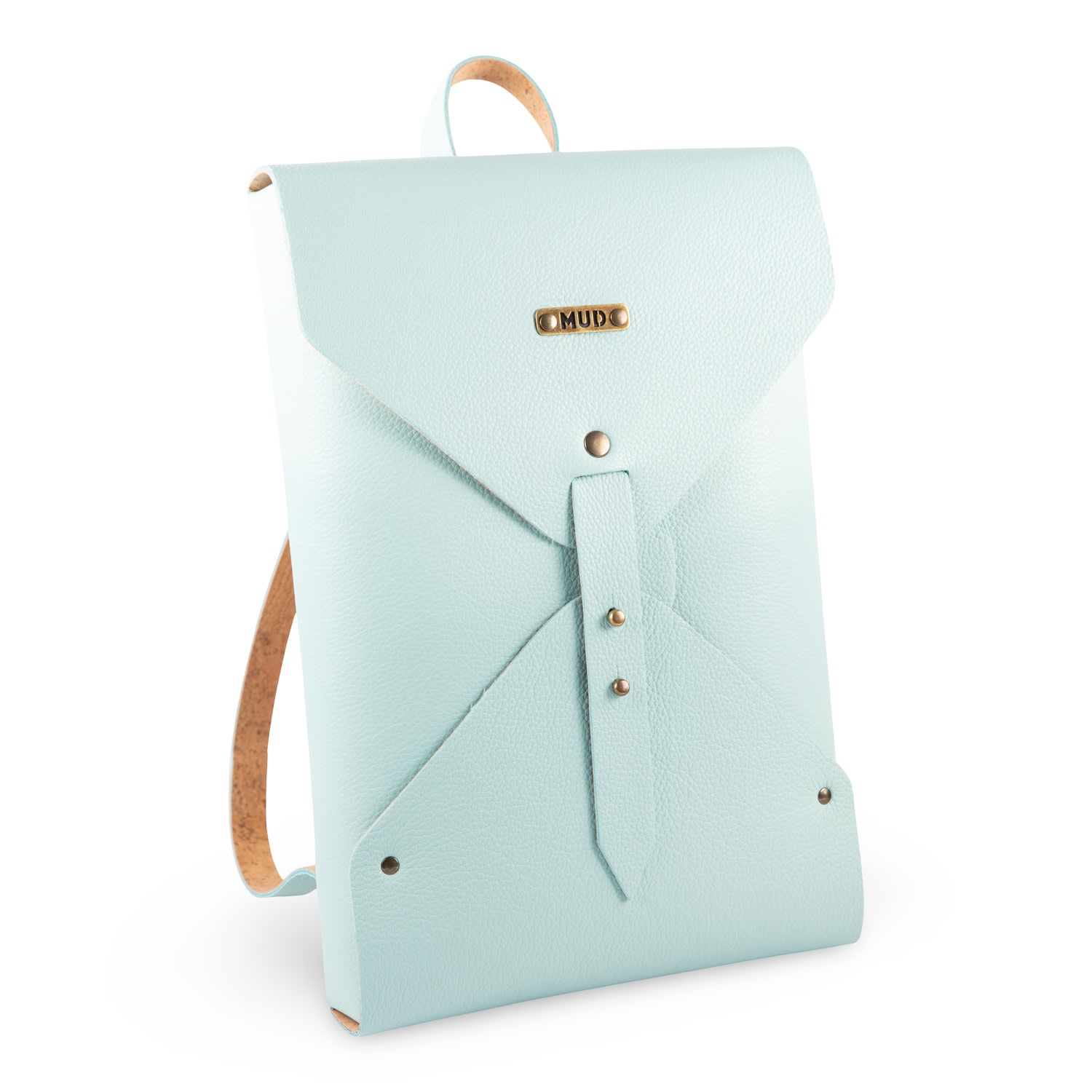 Mud - Manufacture Under Design Women's Blue Envelope Backpack - Acqua In Blue