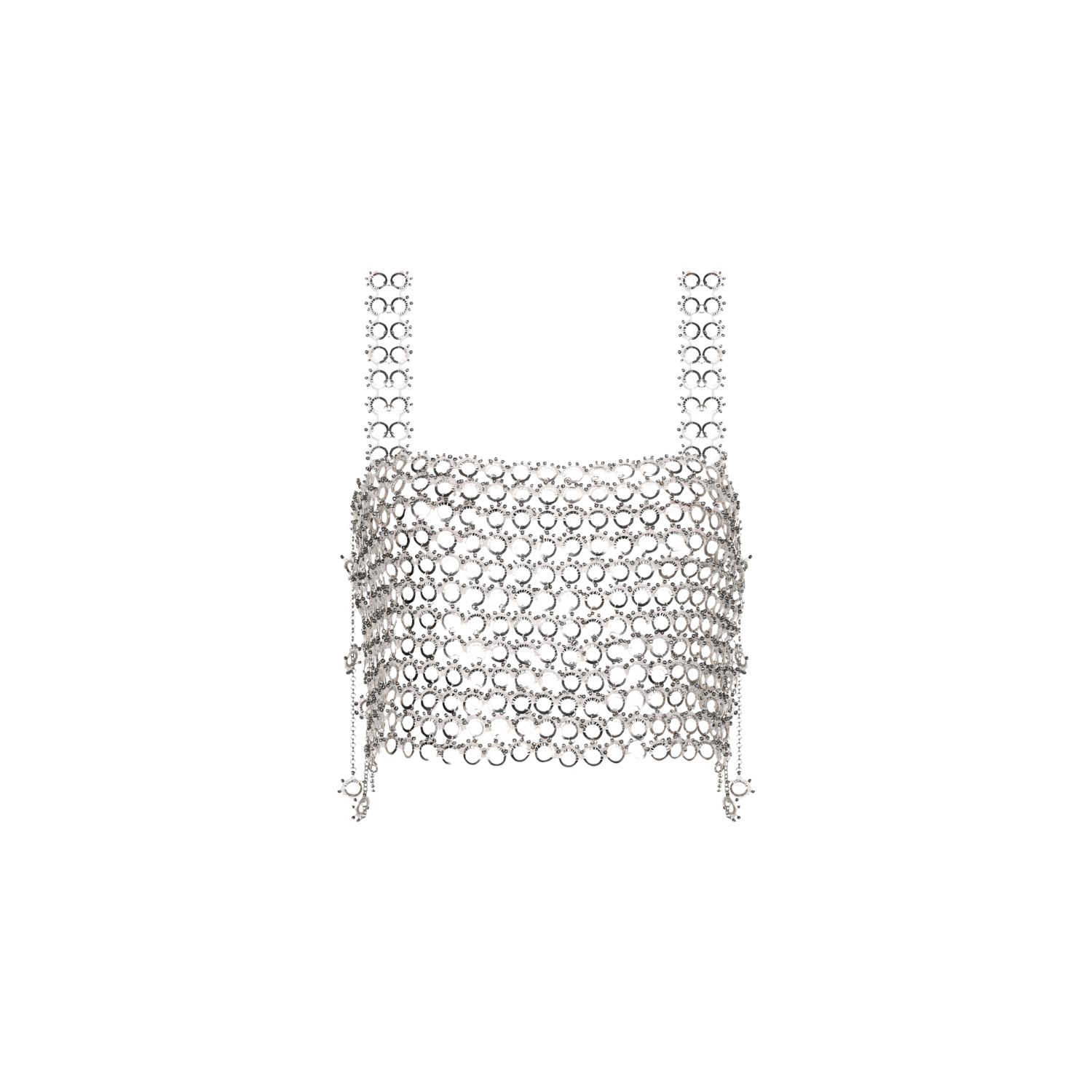 Khéla The Label Women's Silver Boyfriend Is Out Of Town Chain Top