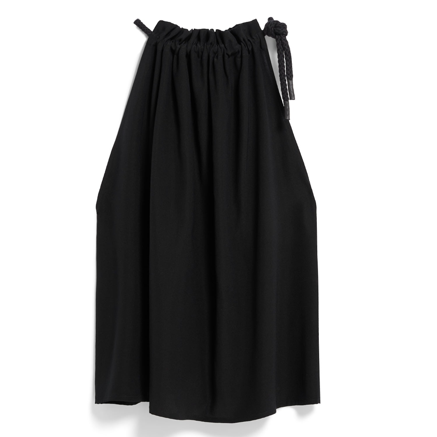 Manakaa Project Women's Cord Top Silk - Black In Black