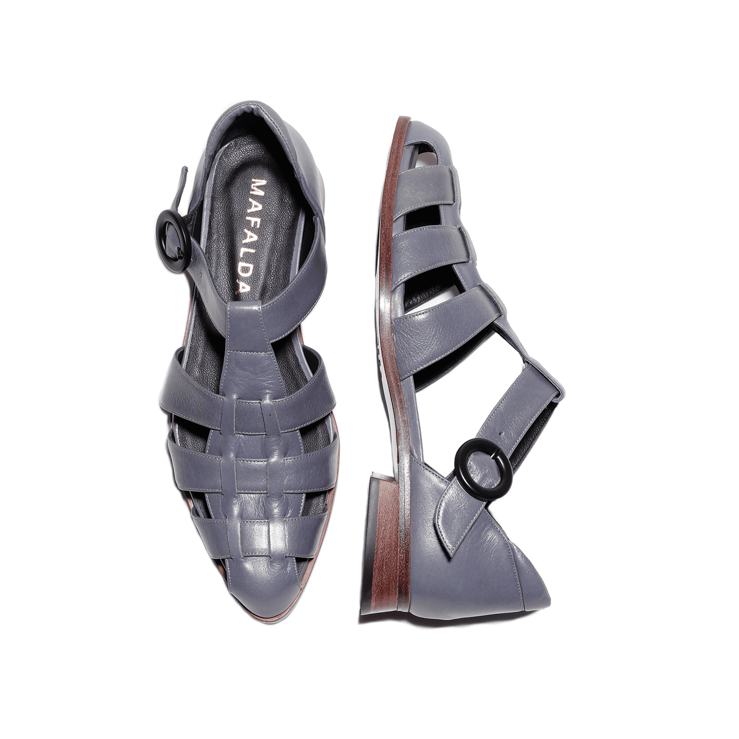 Savana Blue Fisherman Sandals | Mafalda | Wolf & Badger
