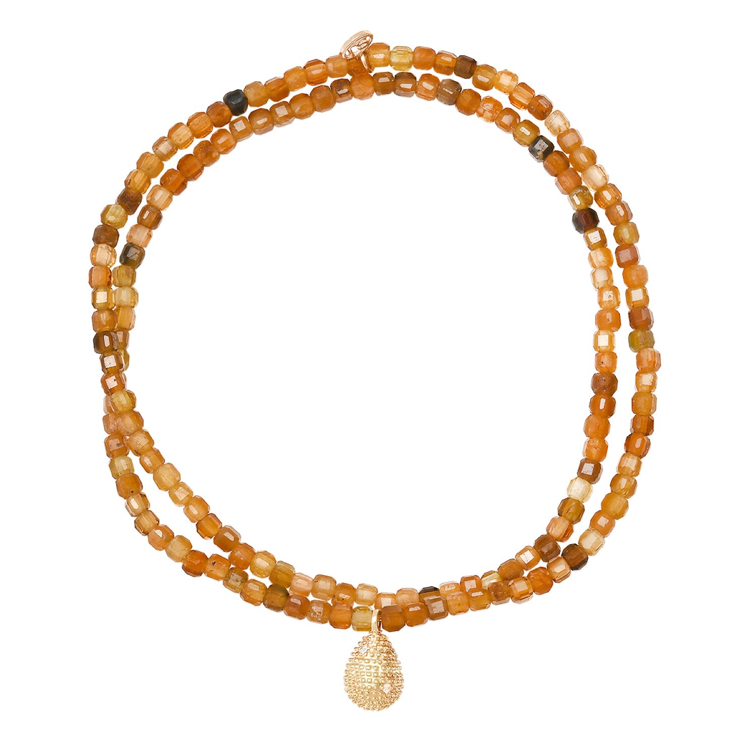 Soul Journey Jewelry Women's Gold / Yellow / Orange Golden Tourmaline And Diamond Bracelet In Brown