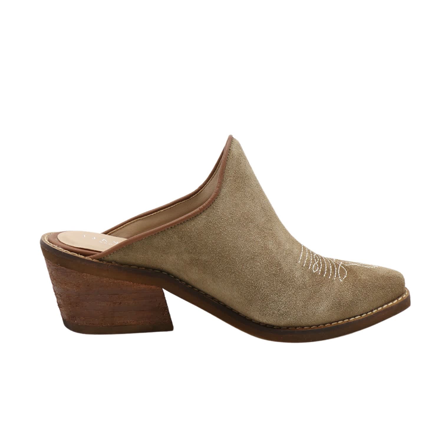Suede mules shoes shop