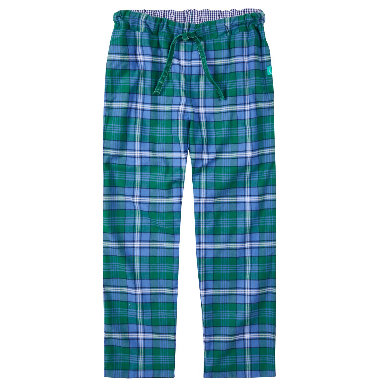 Loungers Blue / Green / White Women's Loungewear Pants Long Length Green Sea Tuttle In Blue/green/white