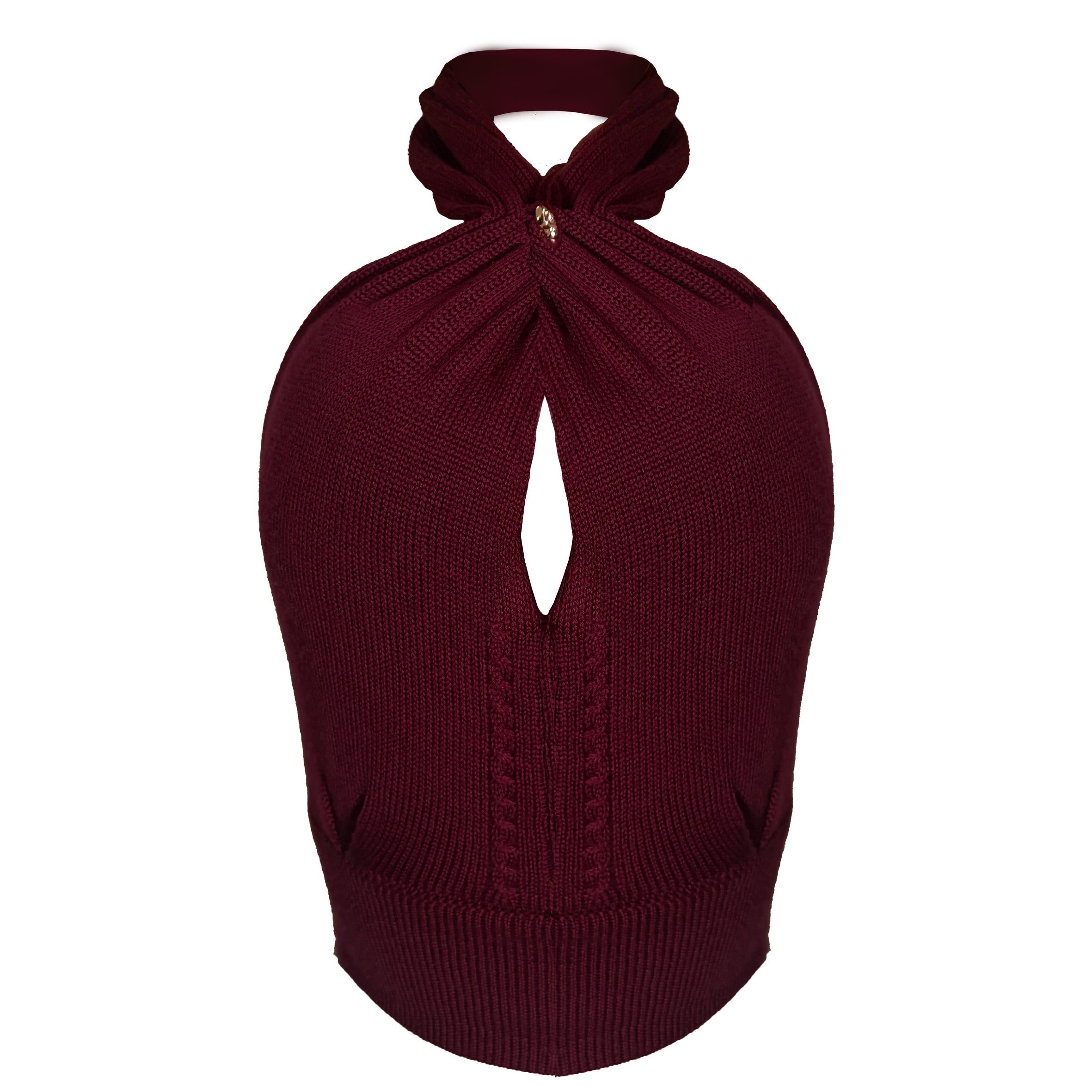 Gajú Women's Red Trevis Top - Burgundy In Red