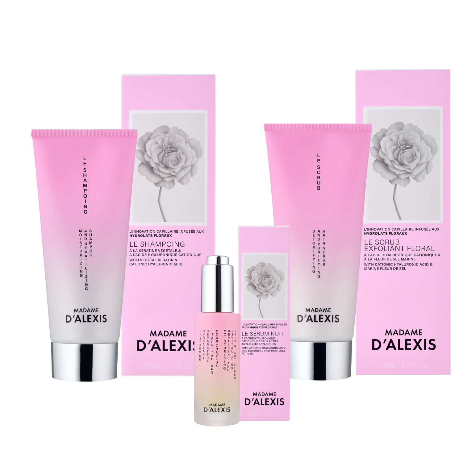 Pink Balancing Hair Ritual For Oily Hair | Scalp Detox, Purifying Care And Night Treatment | Madame D'alexis