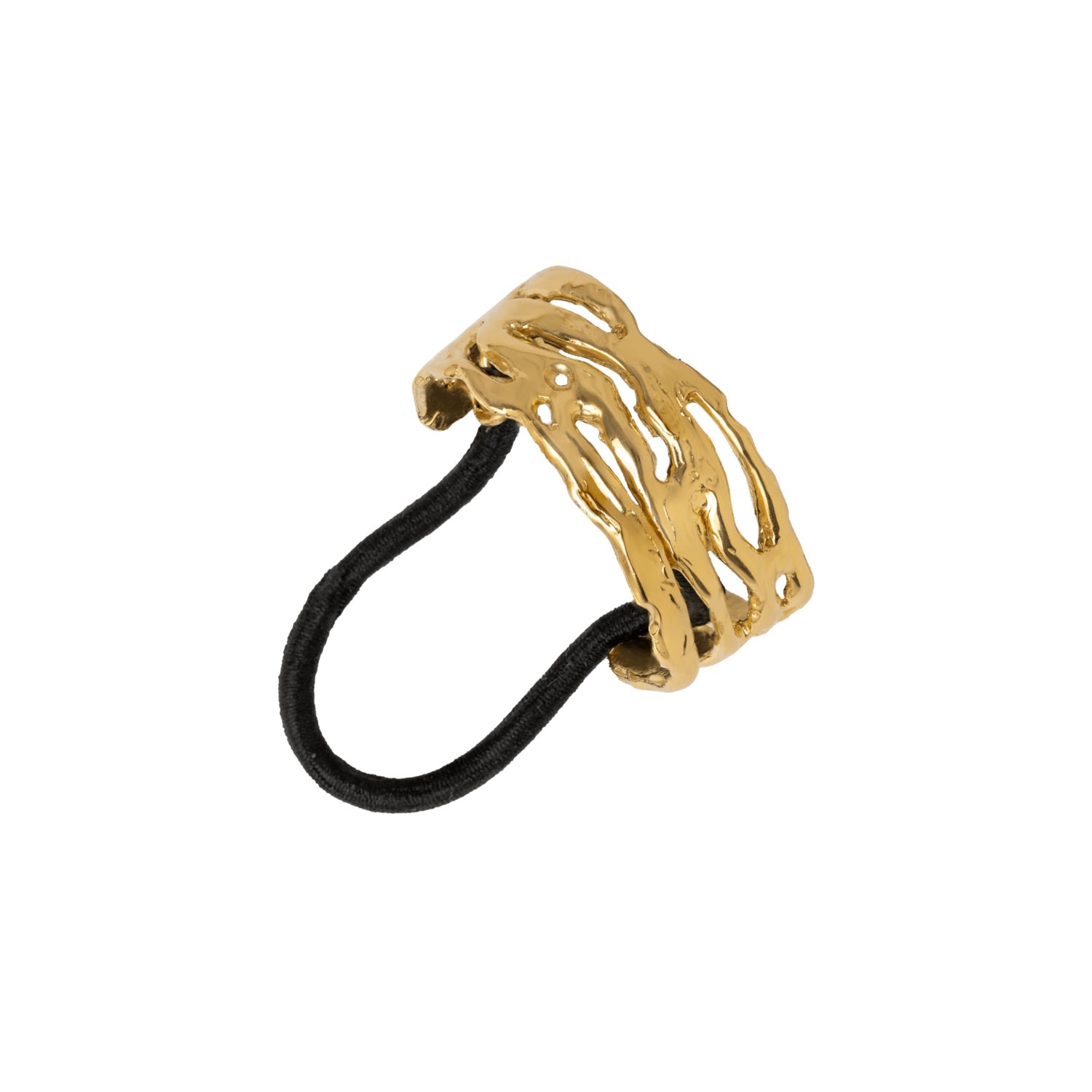 Lavani Jewels Women's Gold Judy Hair Tie In Gold