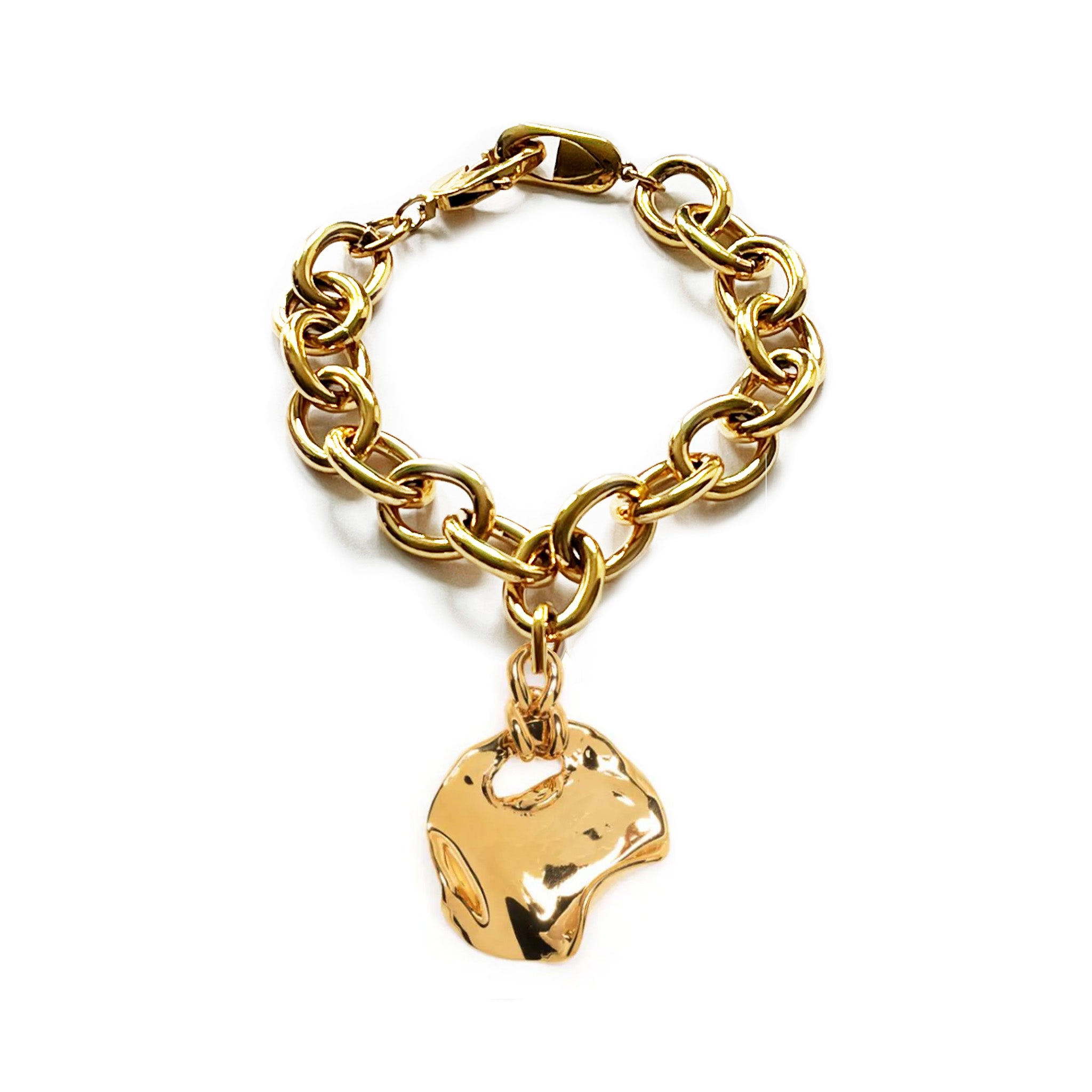 Women’s Desert Melted Coin Bracelet - Gold Capsule Eleven