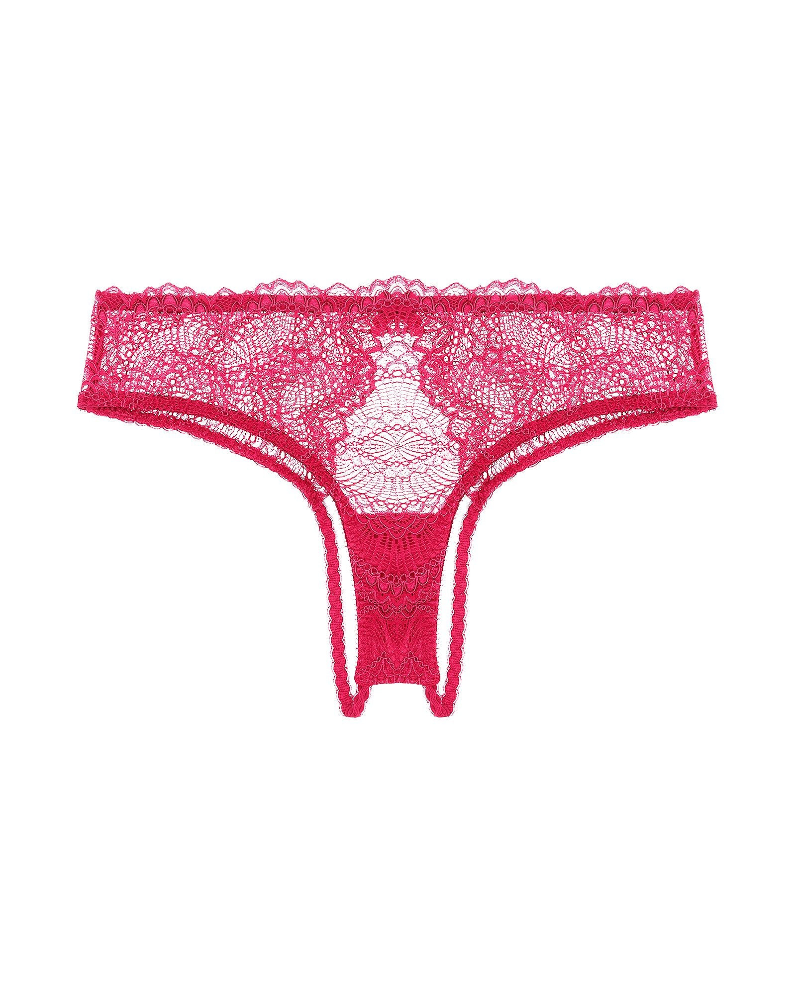Journelle Women's Pink Natalia Ouvert Wisteria In Red