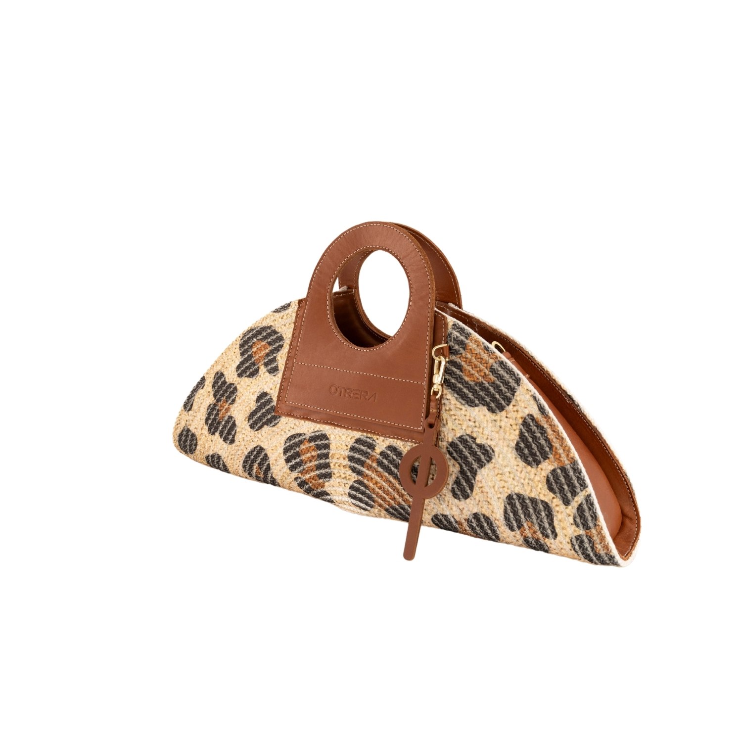 Women’s Brown Mini Taco Leopard Tan Otrera