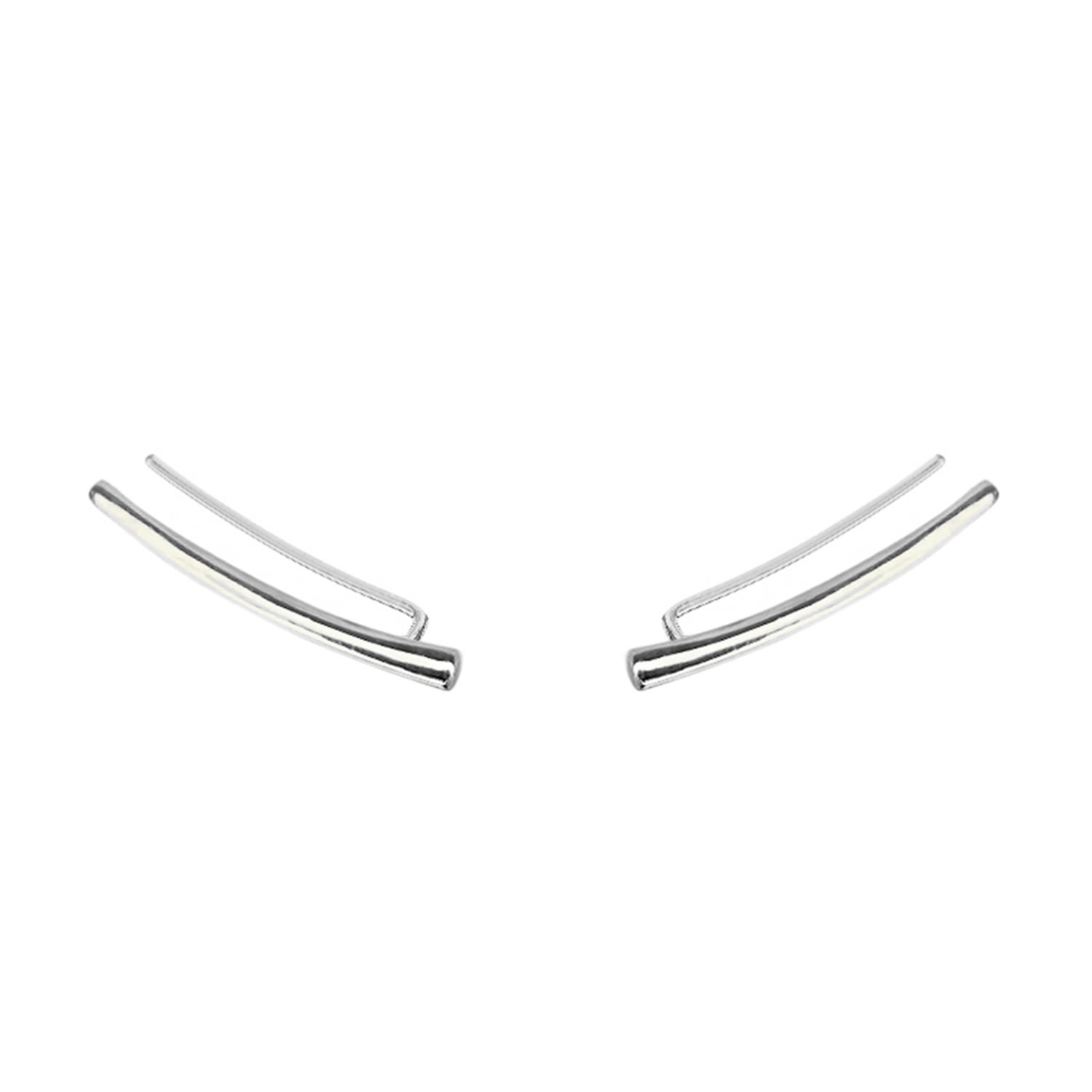 Sally Skoufis Women's Alchemy Ear Climber In Sterling Silver In Silver