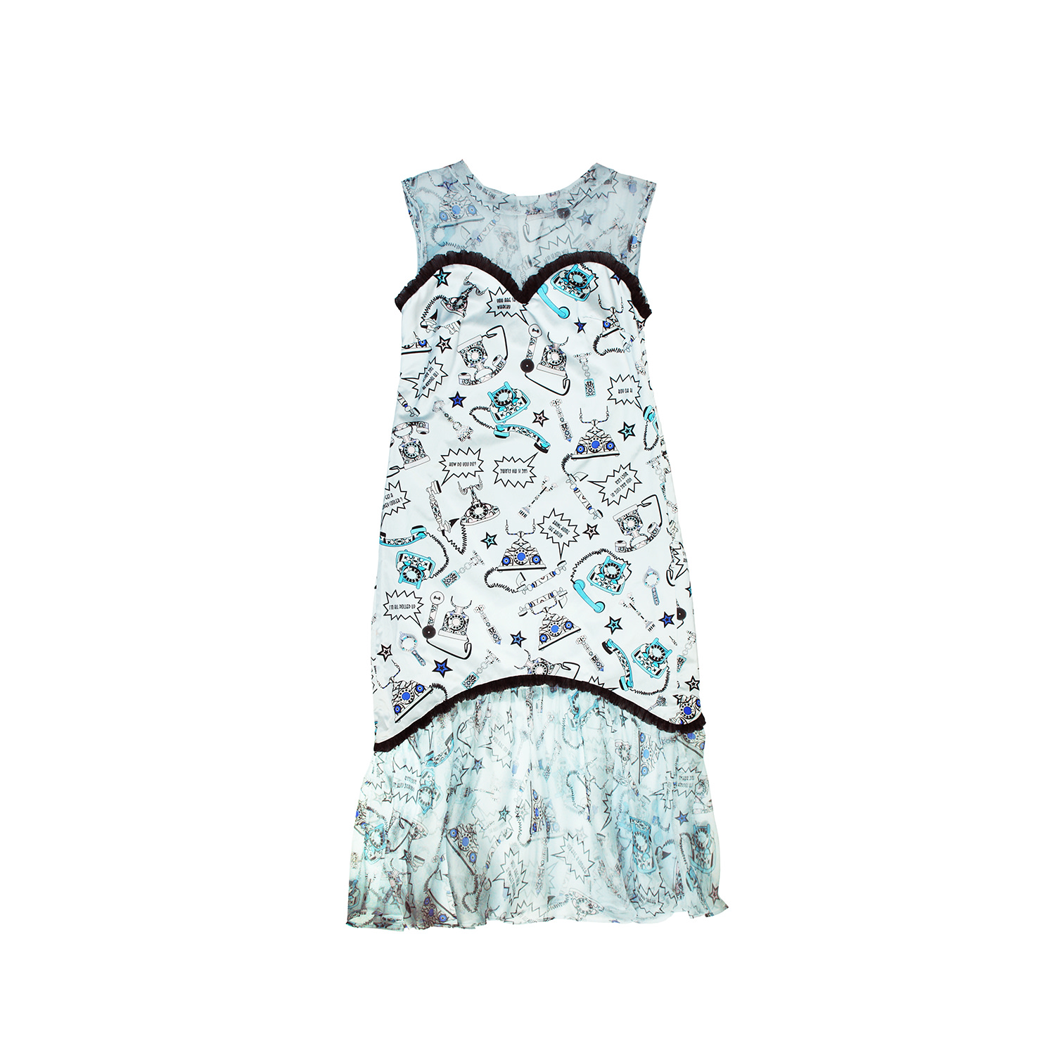 Tramp In Disguise Women's Silver Brodie Dress In Silver