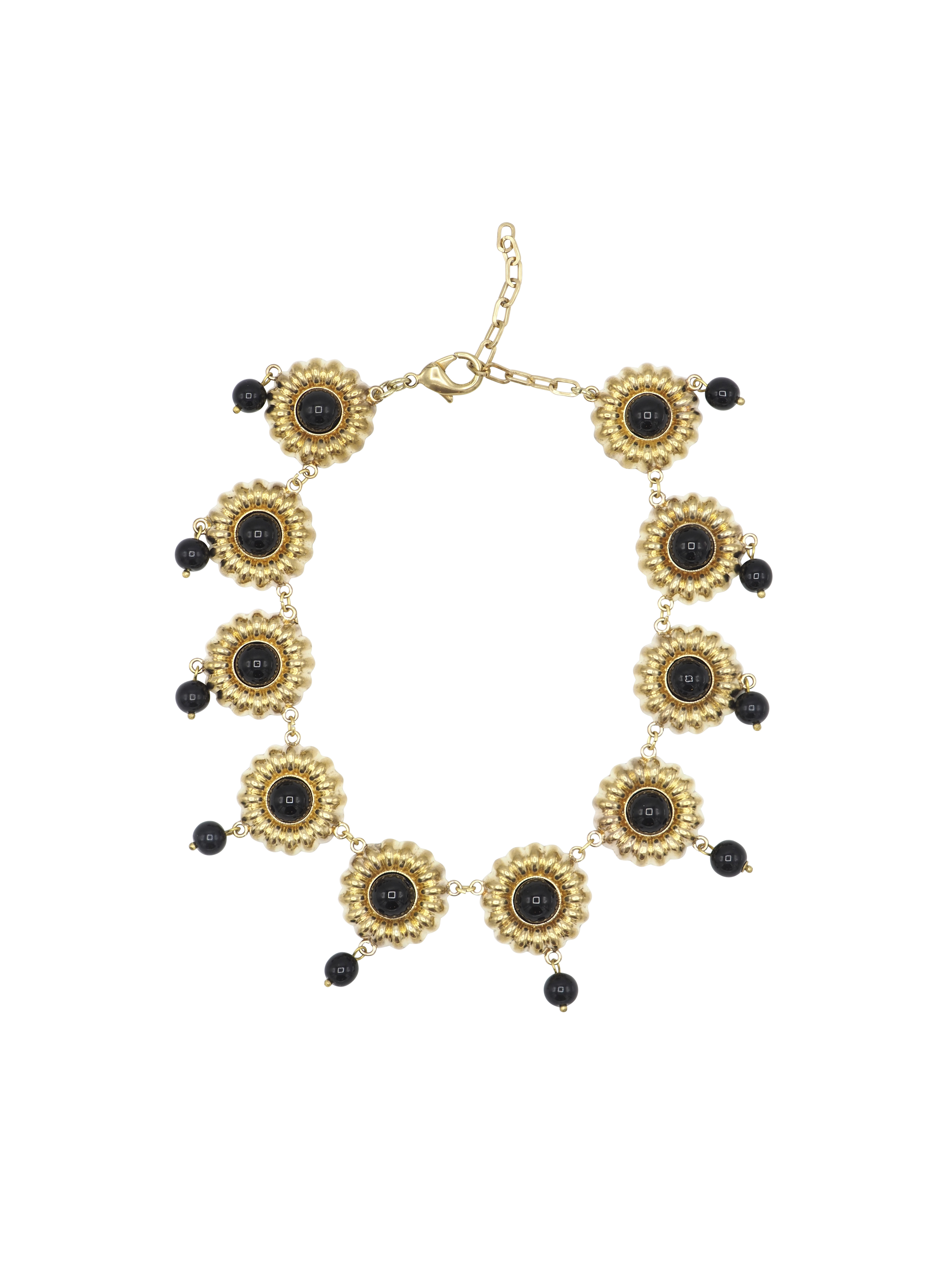 Women’s Gold / Black Casey Necklace Sita Nevado