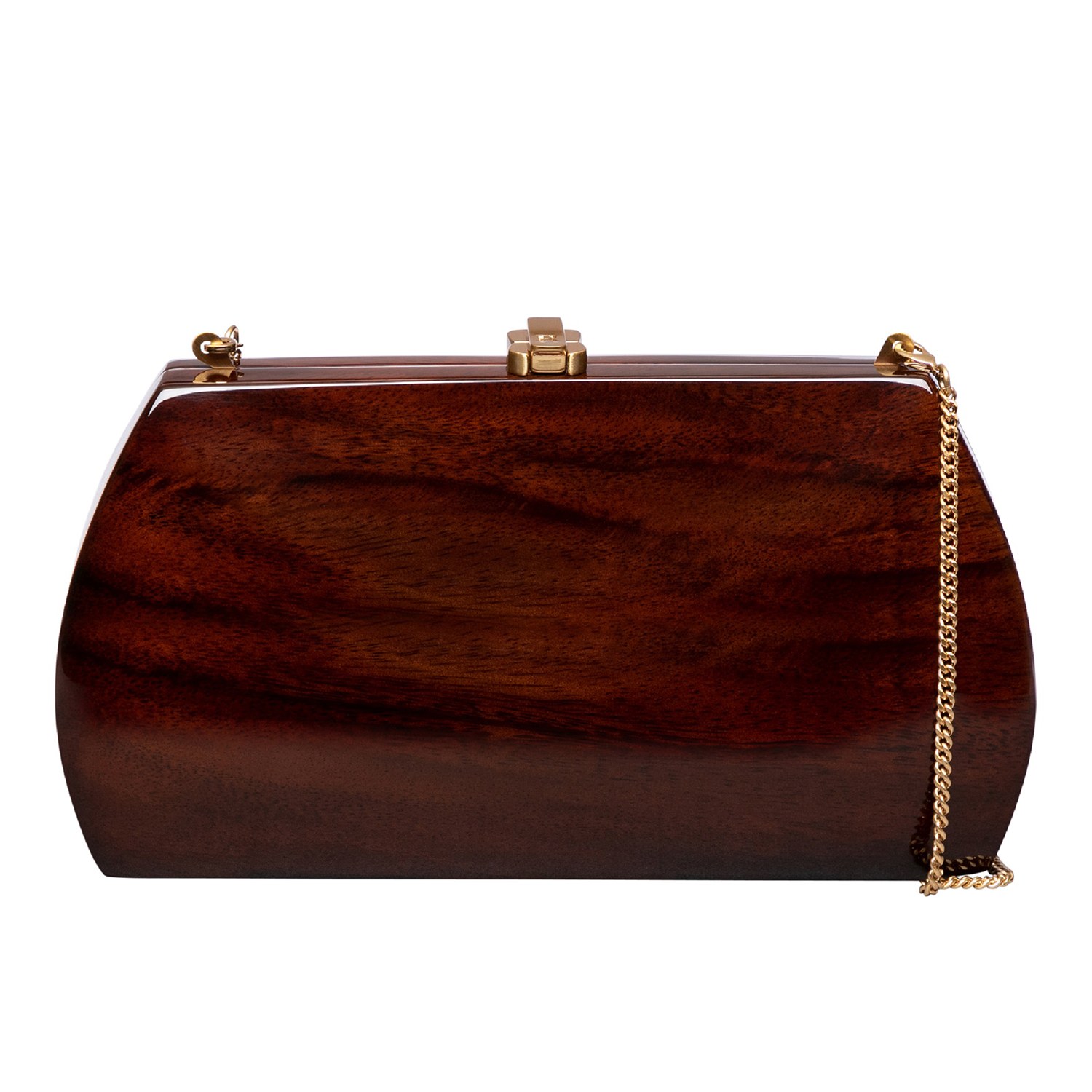 Women’s Brown Aphrodite Natural Clutch Rocio