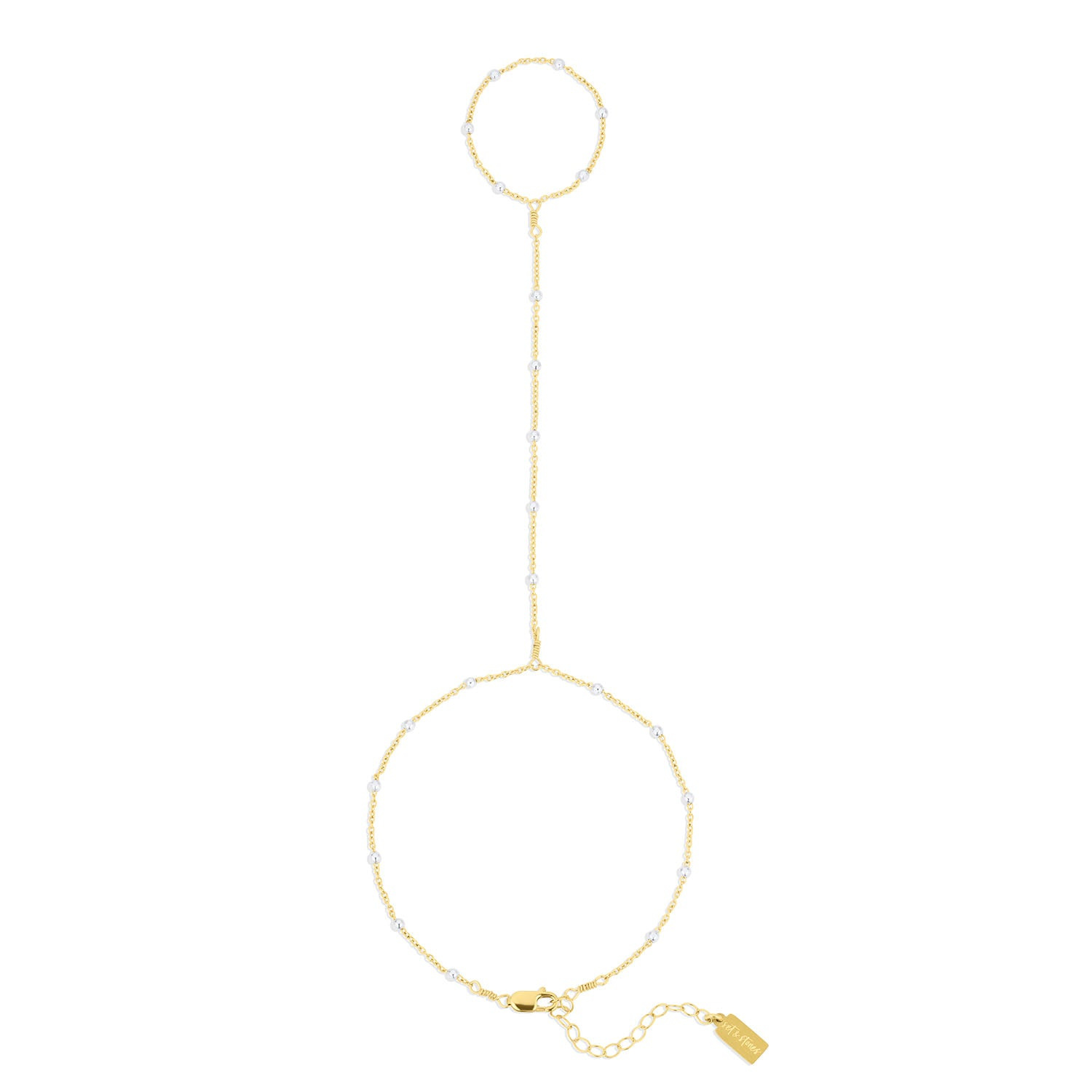 Set & Stones Women's Gold / Silver Austen Hand Chain