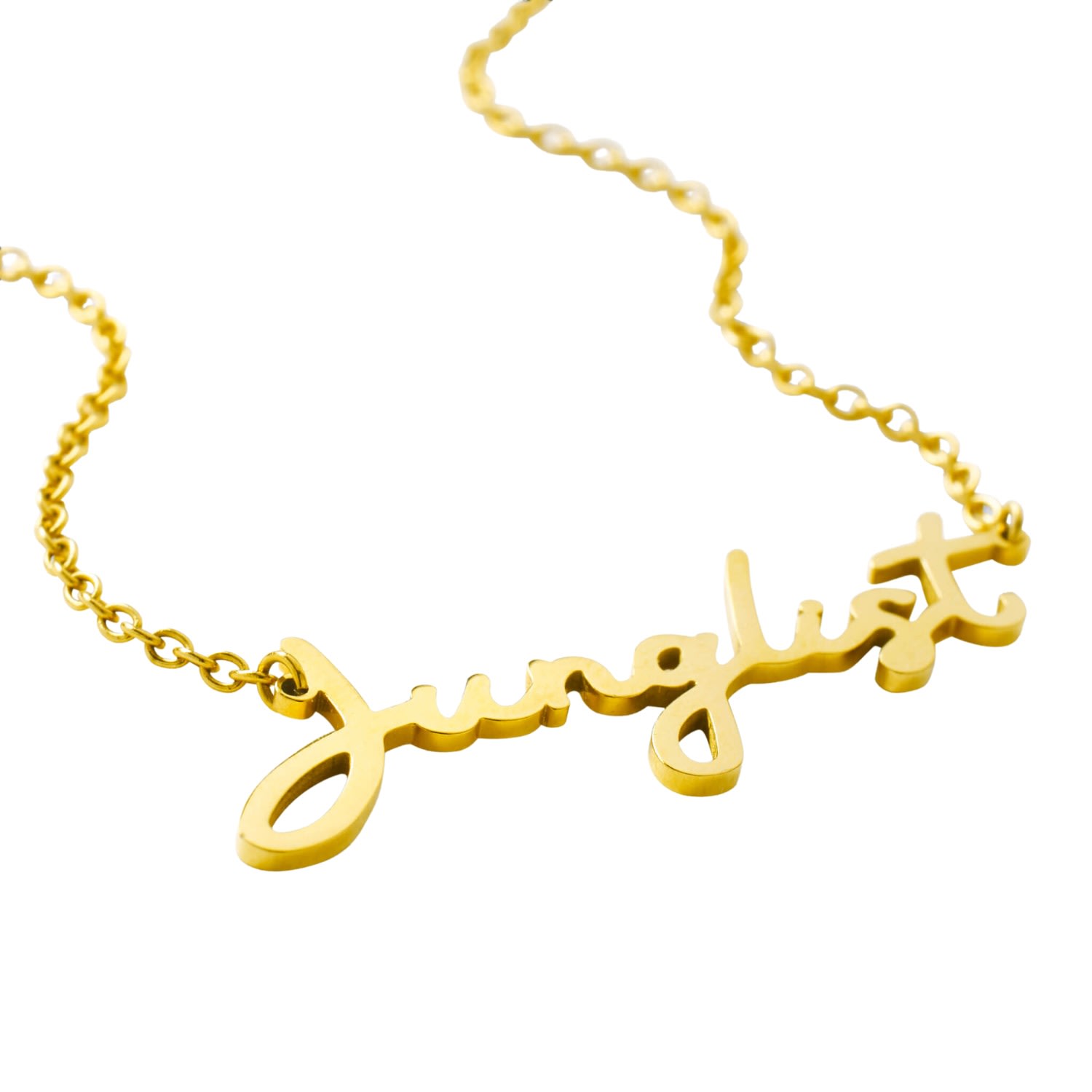 Hoops + Chains Ldn Women's Gold Junglist Chain In Gold