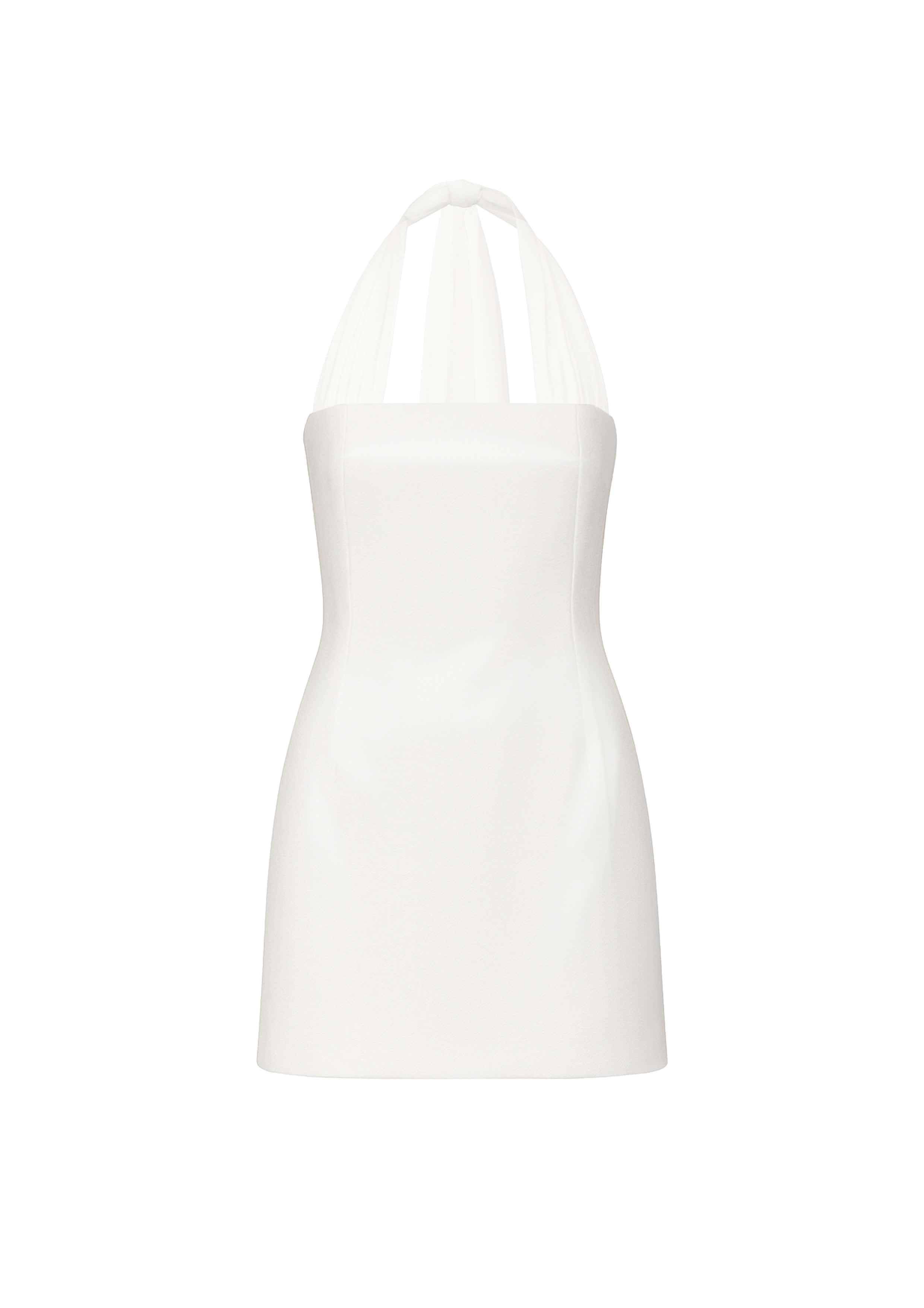 knee length dresses for ladies Loveshackfancy Clarine Gingham Bow Mini Dress