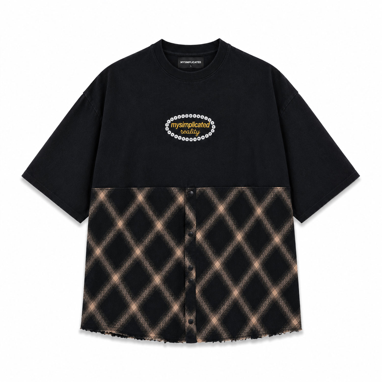 Mysimplicated Men's Black ® Atelier Hybrid Shirt