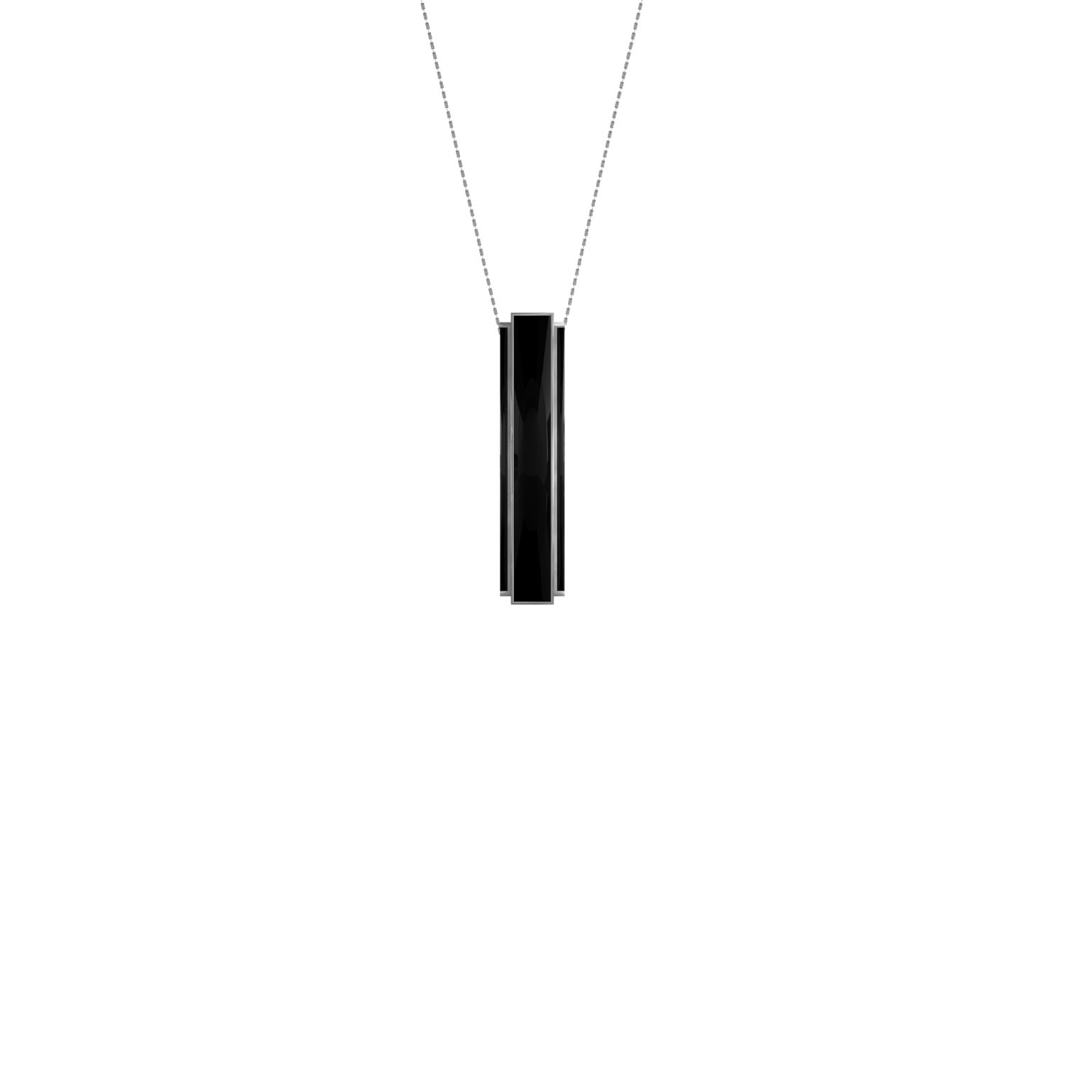 The Rose Women's Black / Silver Pendant One Black & Silver In Multi