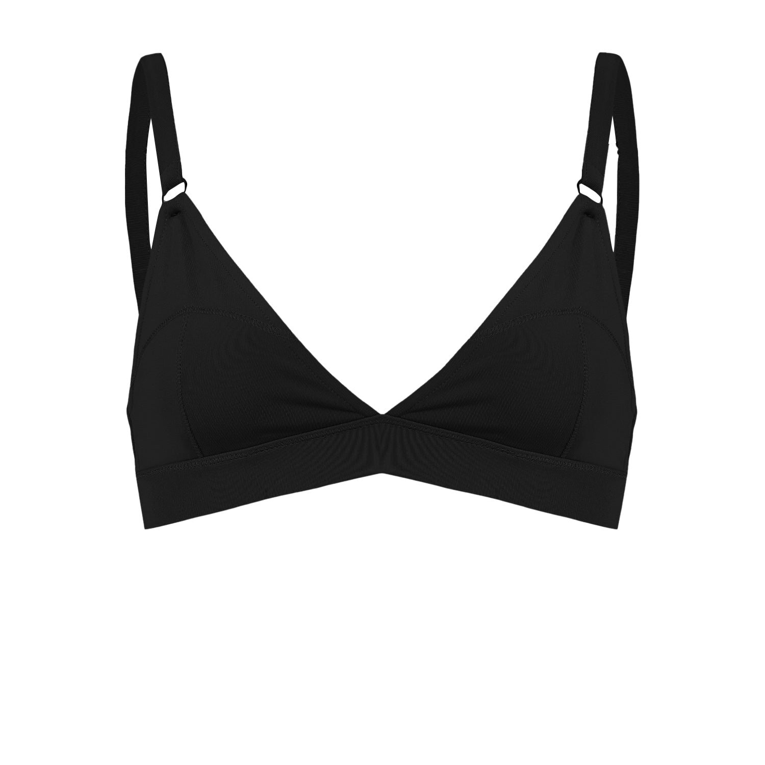 Pcfg Women's Free Heaven Basic Bra Jet Black In Black