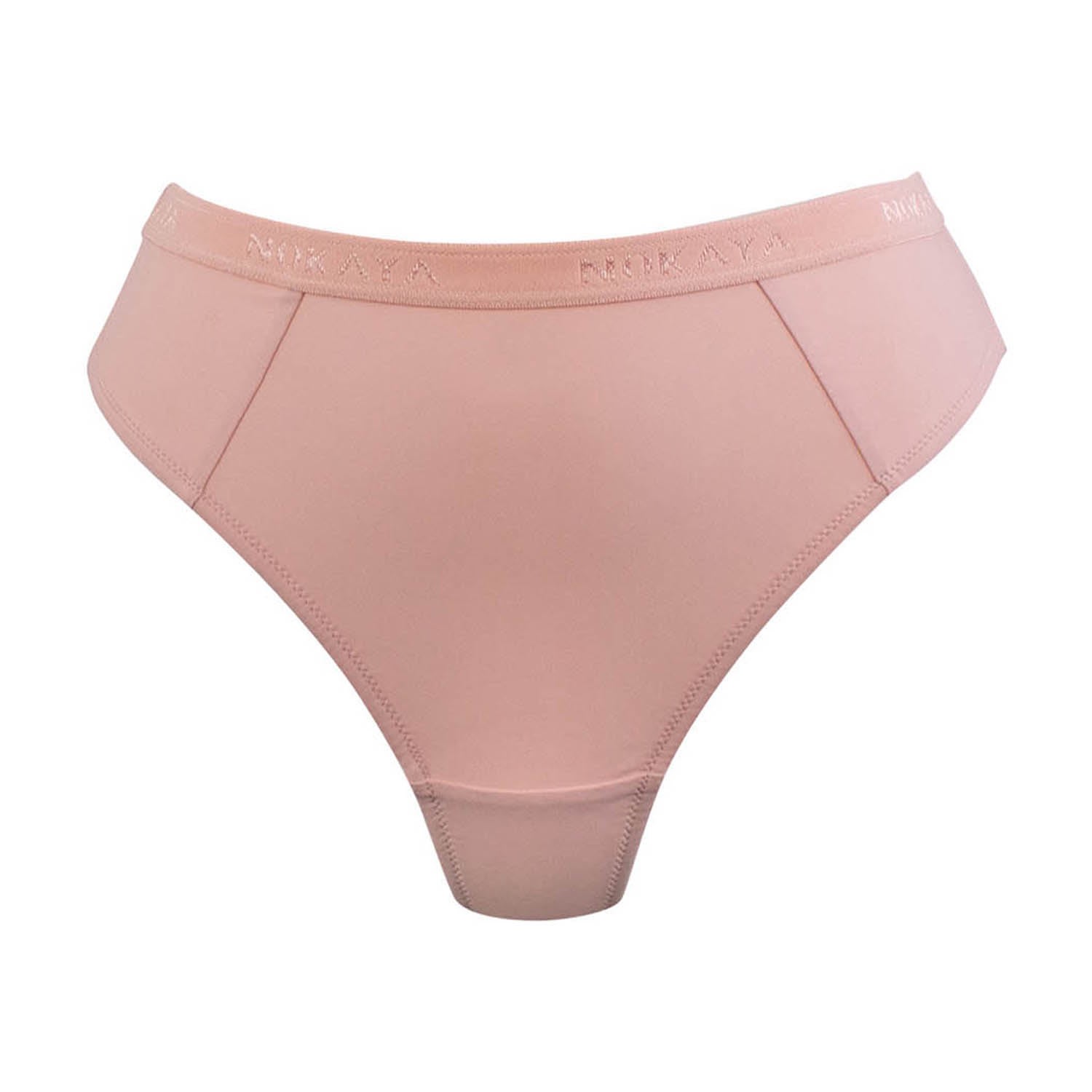 Women’s Rose Gold Ultra High Waist Thong - Bouquet Small Nokaya