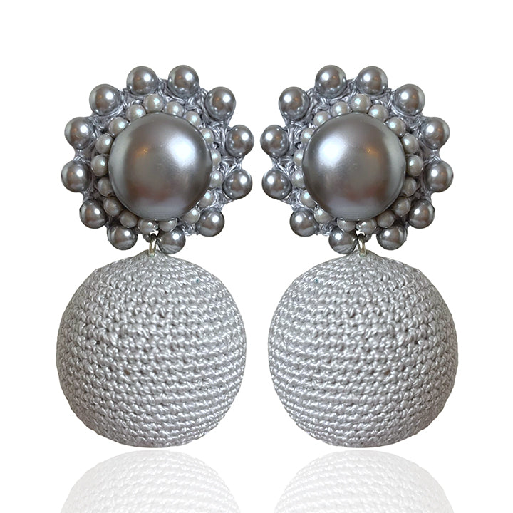 Women’s Grey Dove Pearl Bon Bons Pinar Ozevlat