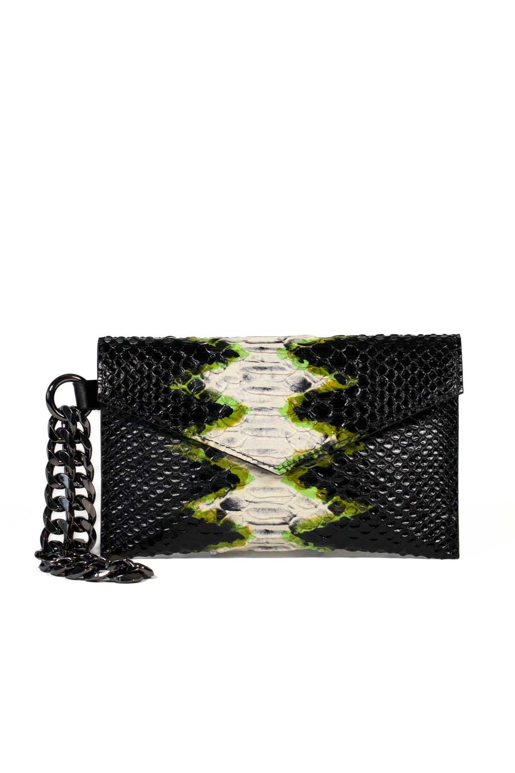 Women’s Green / Black Harper Wristlet Serpent Xxs Sister Epic