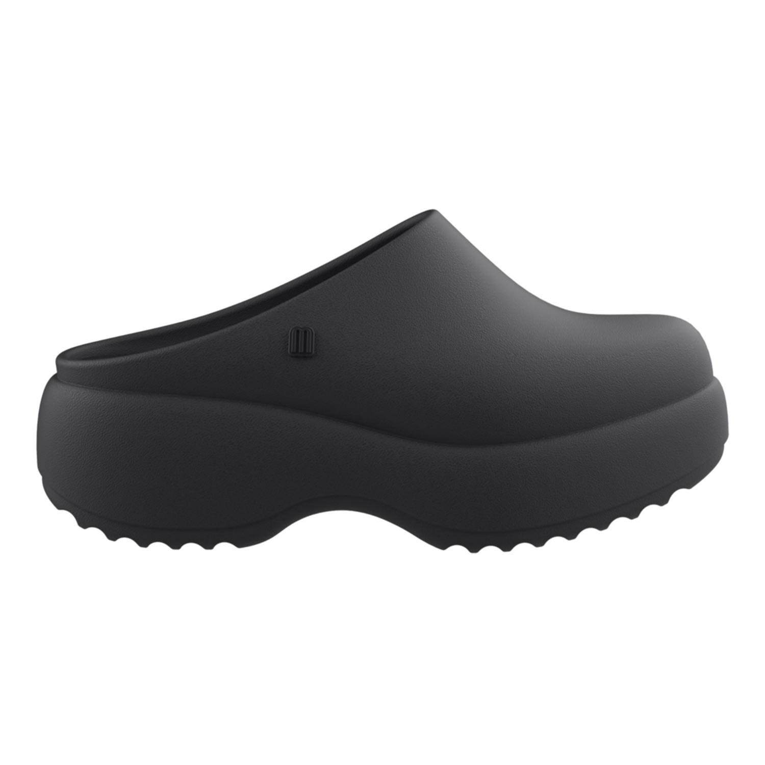 Melissa Free Platform Clog In Black