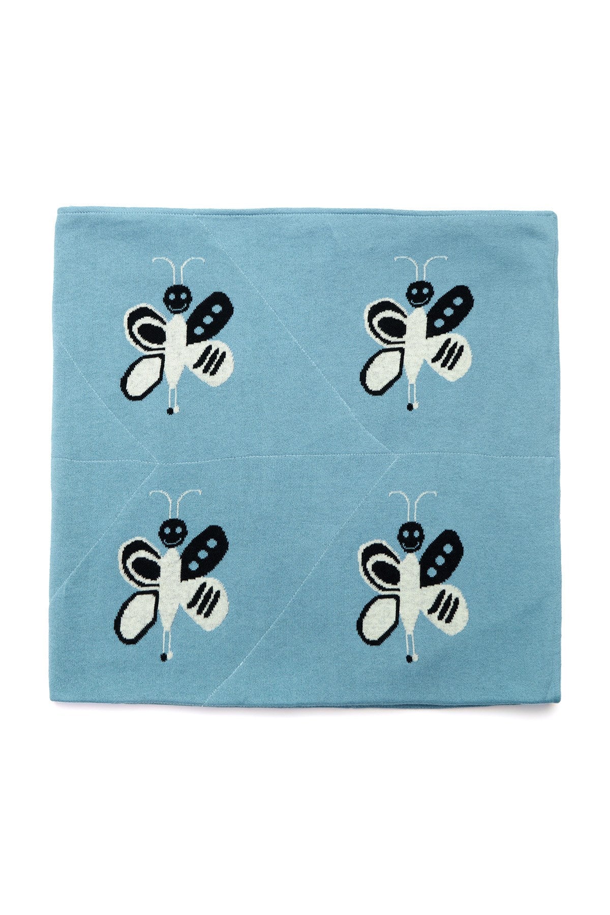 Butterfly Patterned Cotton Baby Blanket One Size Peraluna