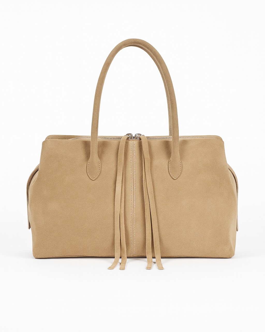 Sśaje Women's Neutrals / Yellow Étoile Bag - Suede In Yellow