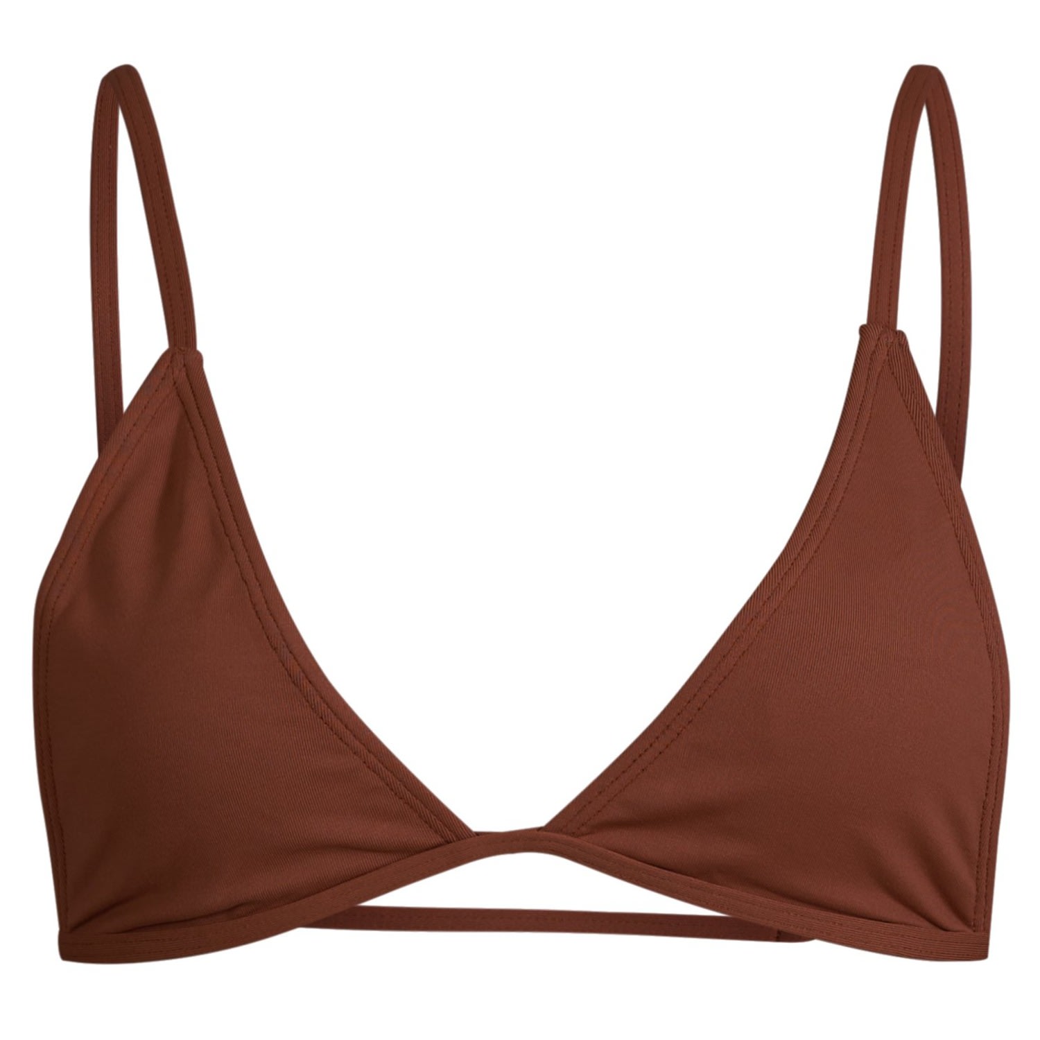 Minimale Animale Women's Lucid Bijou Bikini Top - Skinny Dip Brown In Brown