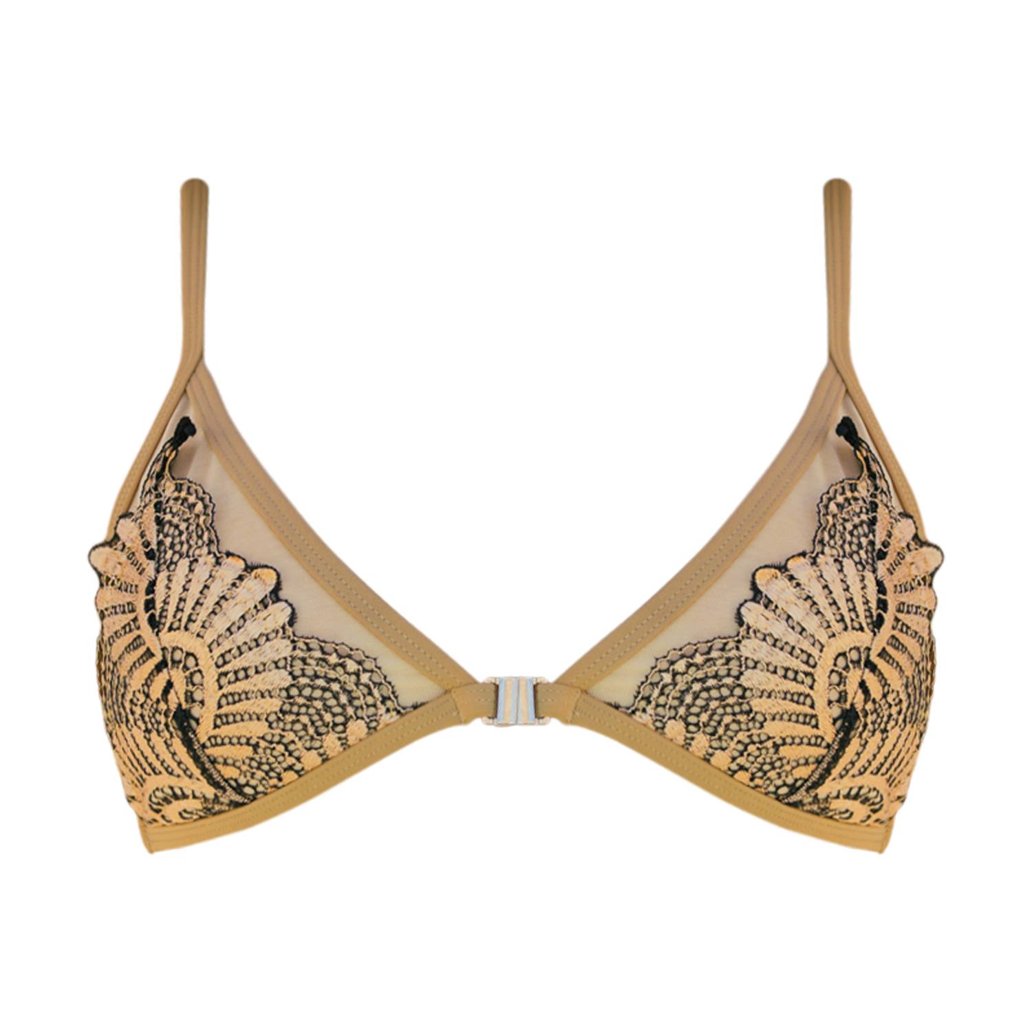 Ivy Swimwear Women's Bianca In Espresso Brown Bikini Top