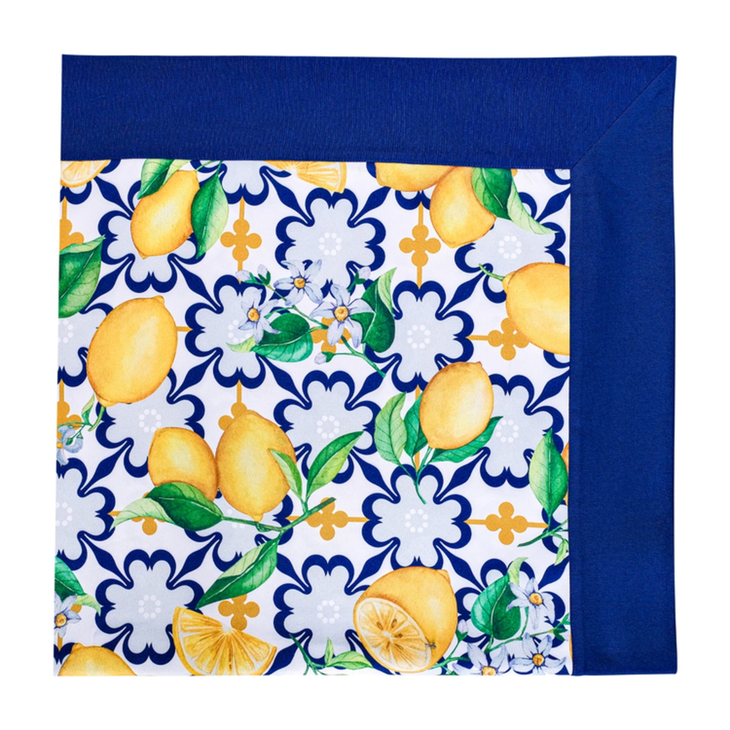Km Home Collection Tuscany Tablecloth In Multi