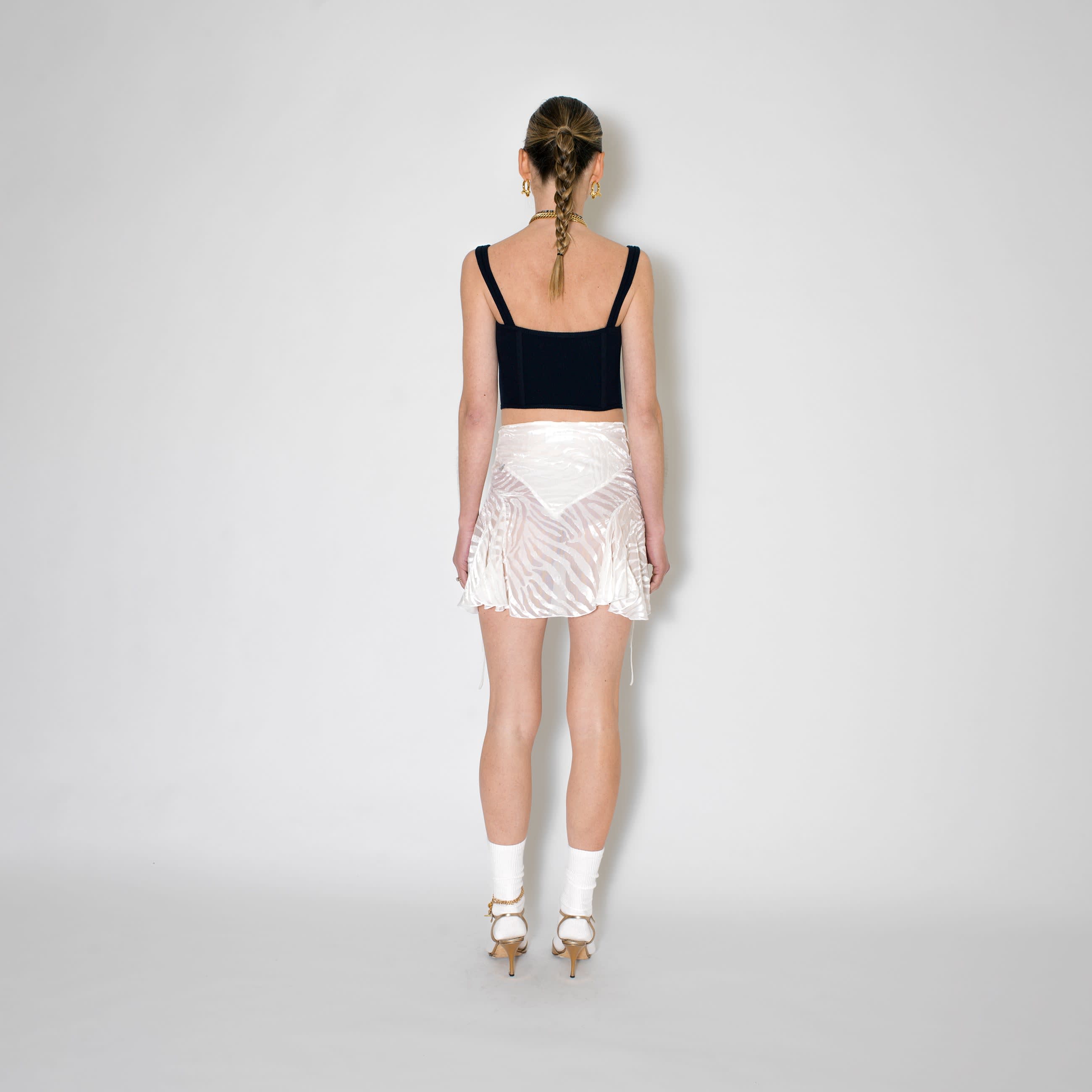 Mary Velvet Mini Skirt | Sveta Milano | Wolf & Badger Mary Velvet Mini Skirt | Sveta Milano | Wolf & Badger