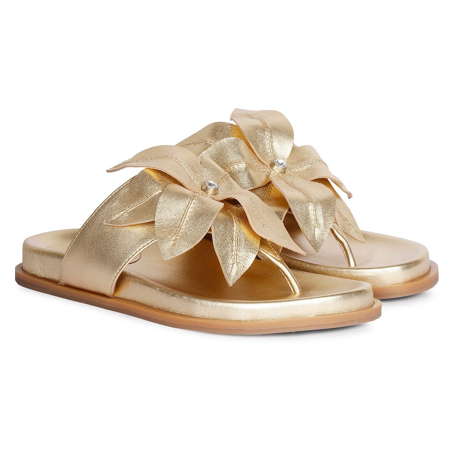 Women’s Claudia Gold Sandals 4 Uk Saint G