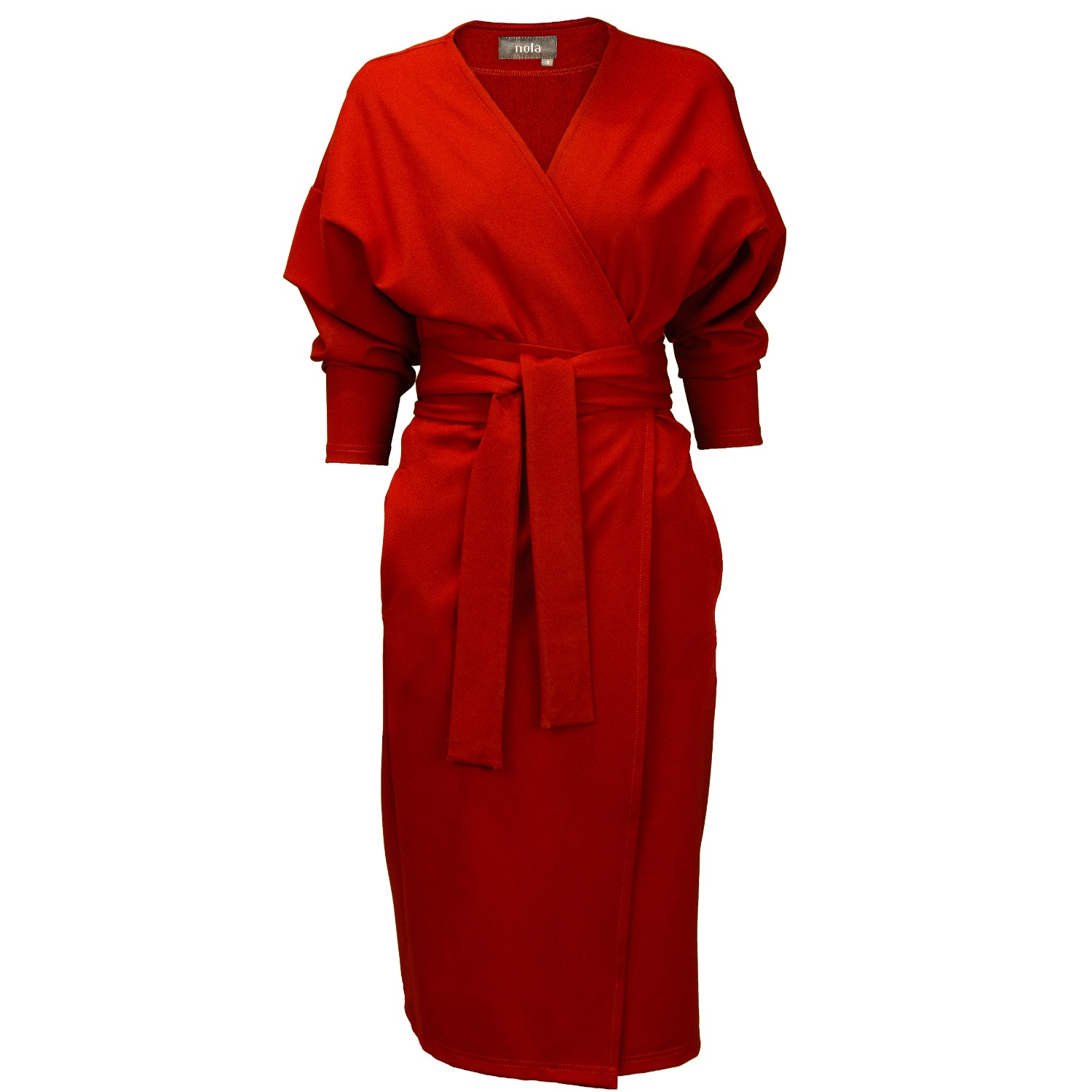 Women's Nola Kimonodress Red | Xs