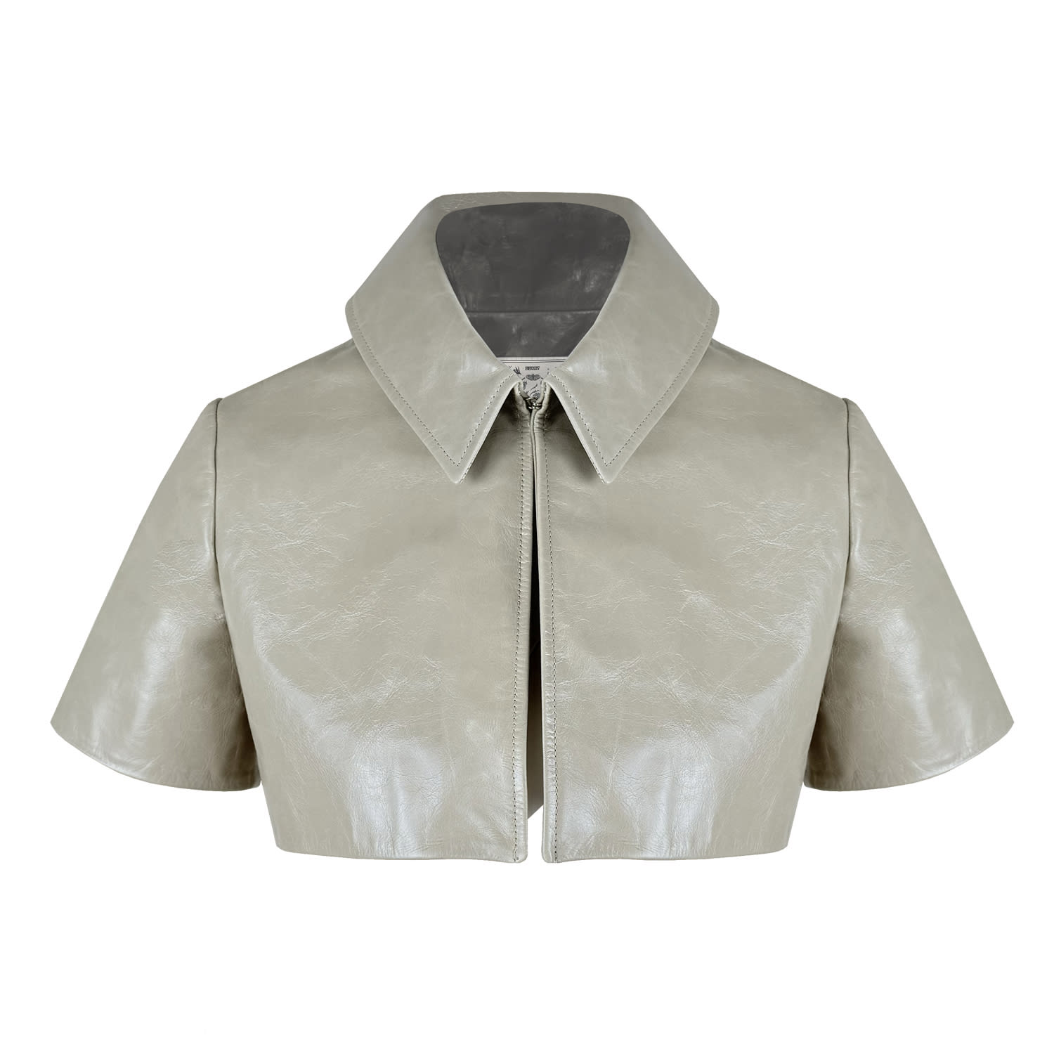 Contessa Mills Women's Neutrals / Green / Grey Circe Bolero In Sage In Green/grey