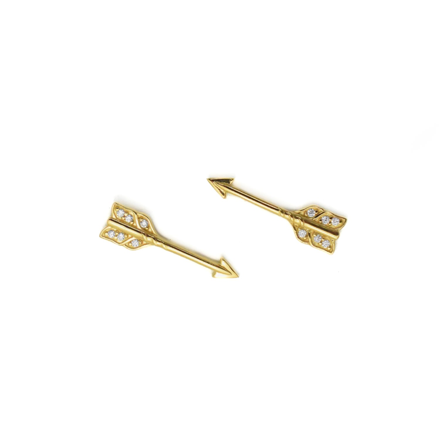 Women’s Gold Evermore Arrow Climbers Dov Jewelry