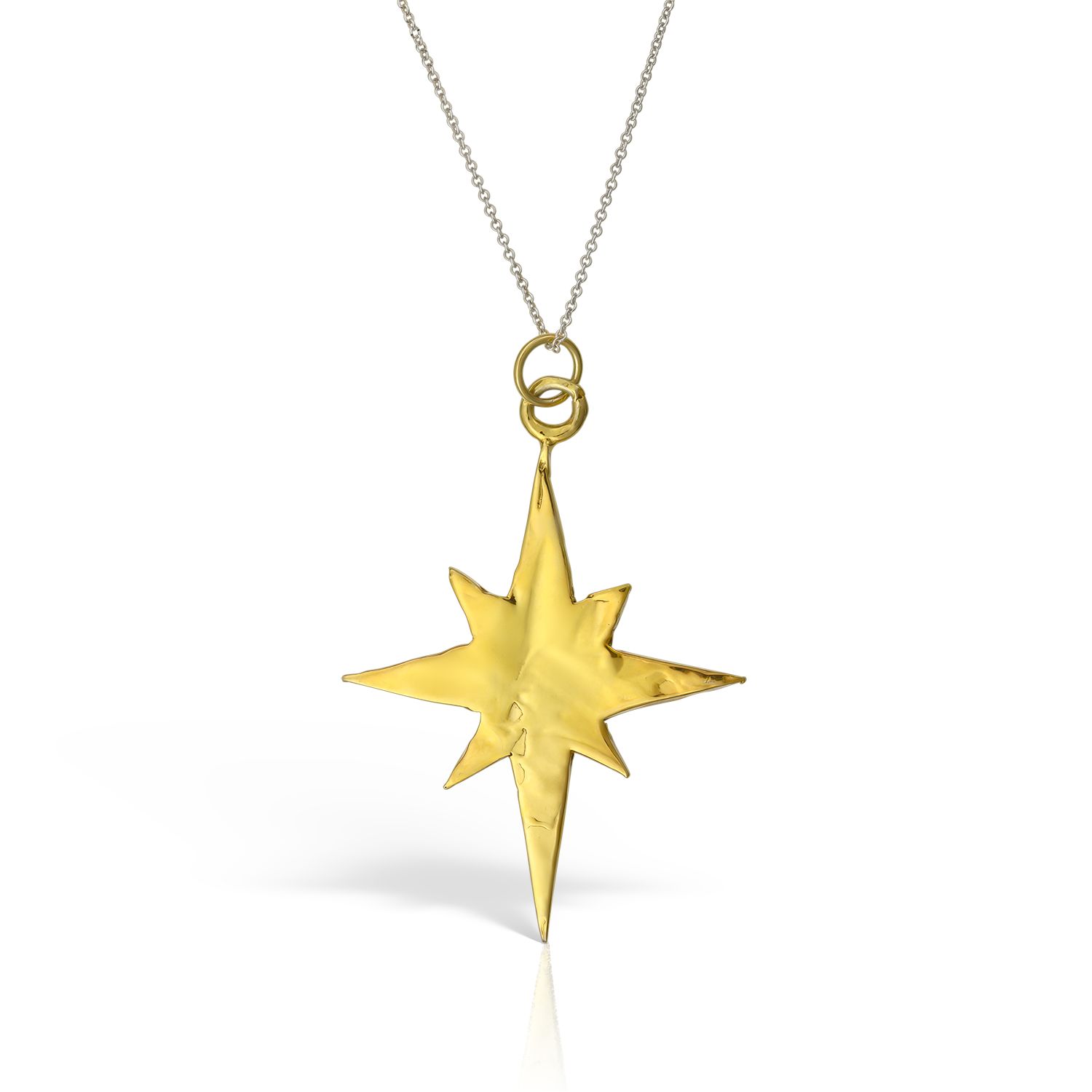 Women’s Gold / Silver North Gold Star Necklace Madeleine